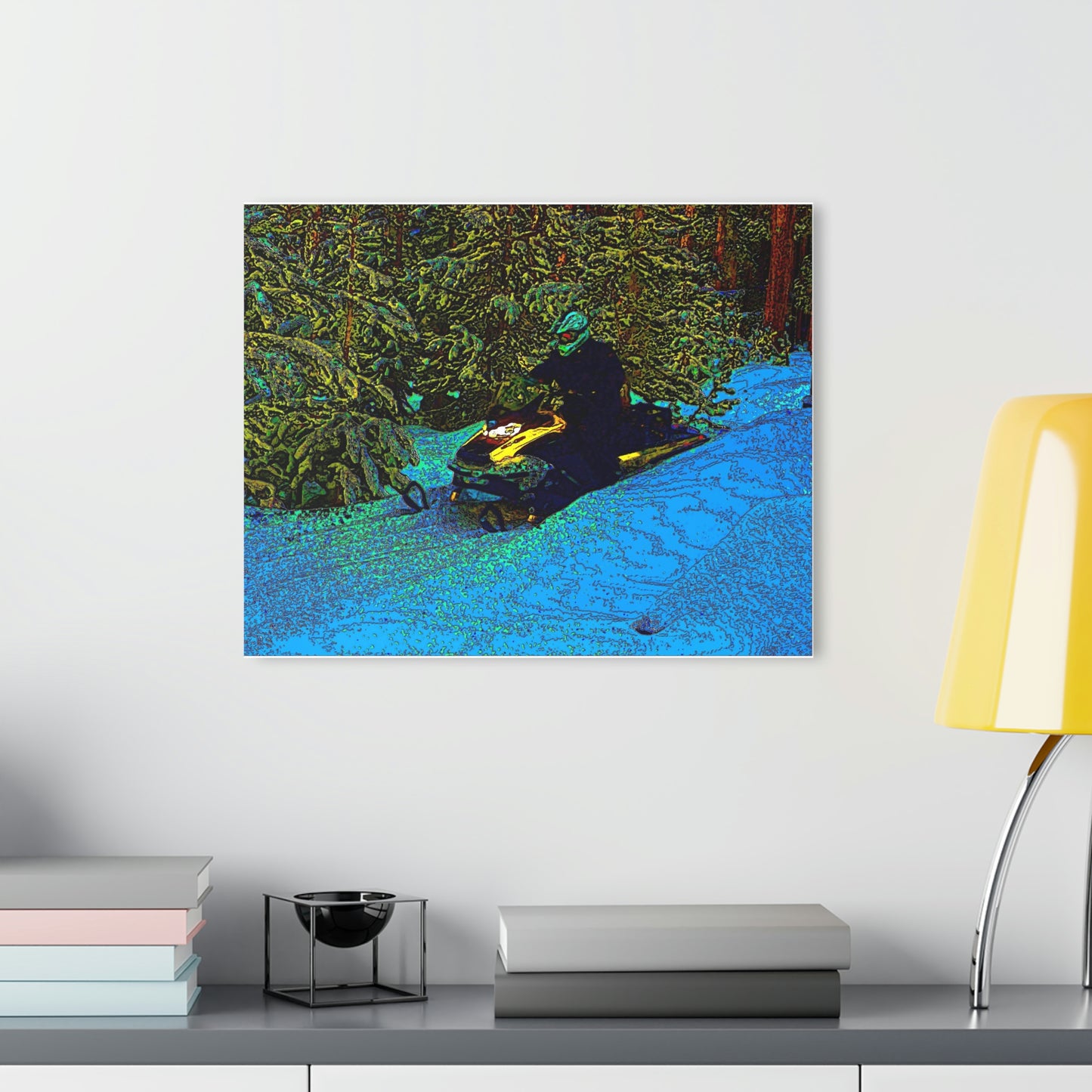 Acrylic Prints (French Cleat Hanging) ... Yep ... "Another Day ... Riding Through The Wilderness ... " ... February 2023 ... Original Works ...