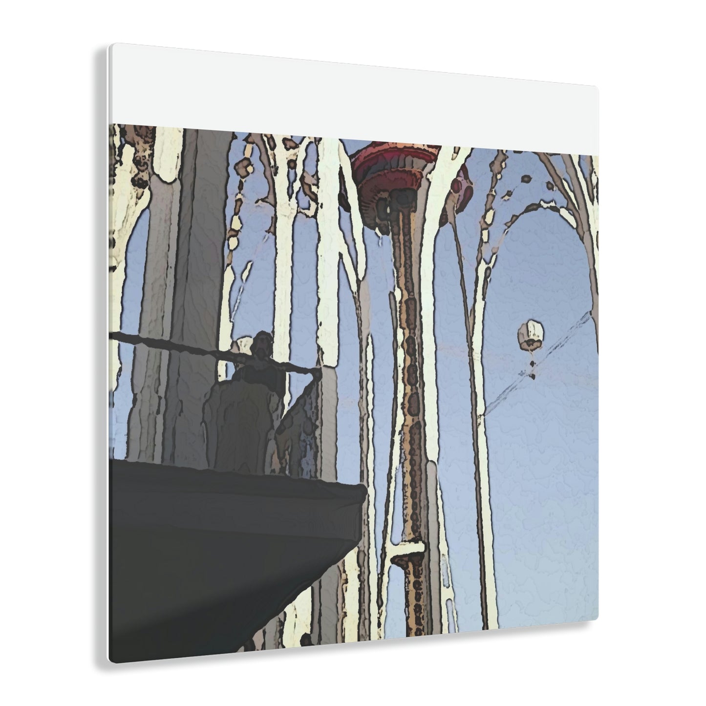 Acrylic Prints ... "Seattle World's Fair ... 1962" ... Space Needle 'Through-The-Arches' ... Family Archives ... Original Works ...