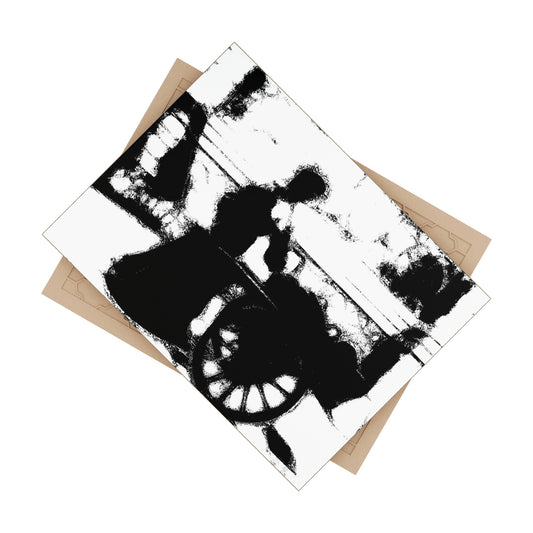 Ceramic Photo Tile ... Dublin's "Molly Malone Along Grafton Street" ... Cryin' Cockels & Muscles Alive-Alive-Oh ... Circa 2003 ... Original Works ...