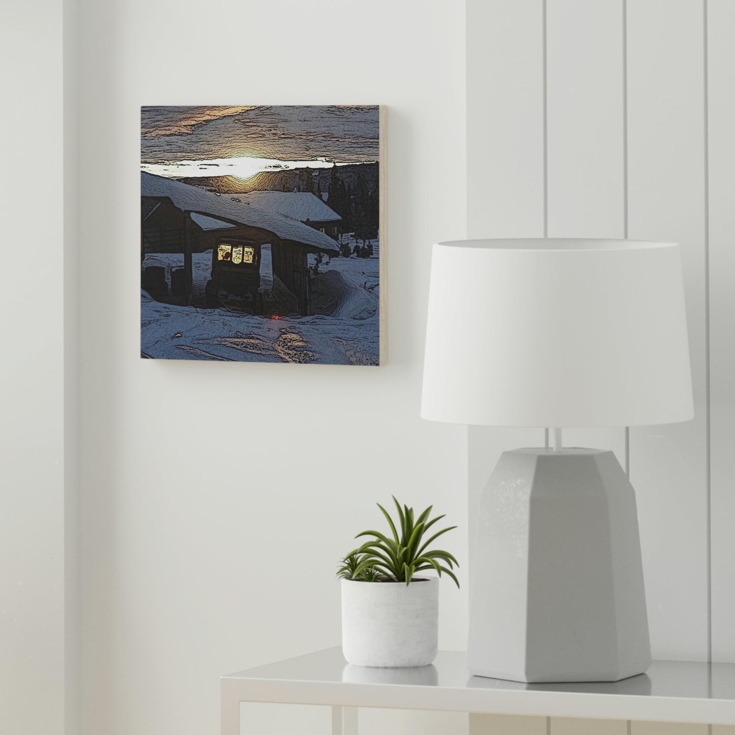 Wood Canvas ... A Beautiful Sunrise On A Very Cold Morning ... "Boxing Day, 26Dec22, Rhett Creek, Idaho."