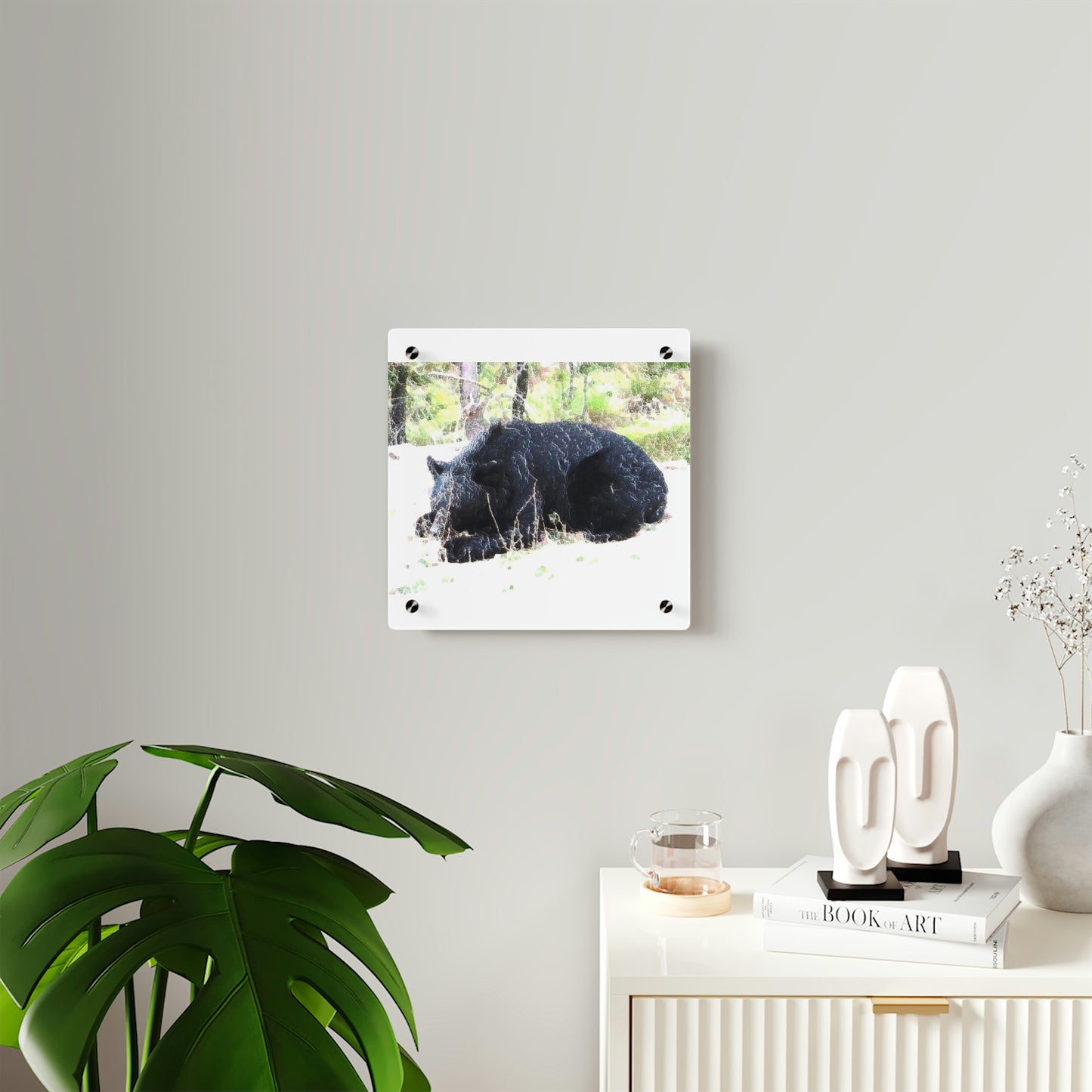 Acrylic Wall Art Panels ... RCY: "Rhett Creek Yogi ... '500 Lbs Of Autumn Season Hunger' ..."  ... September 2022 ... Central Idaho ... Original Works ...