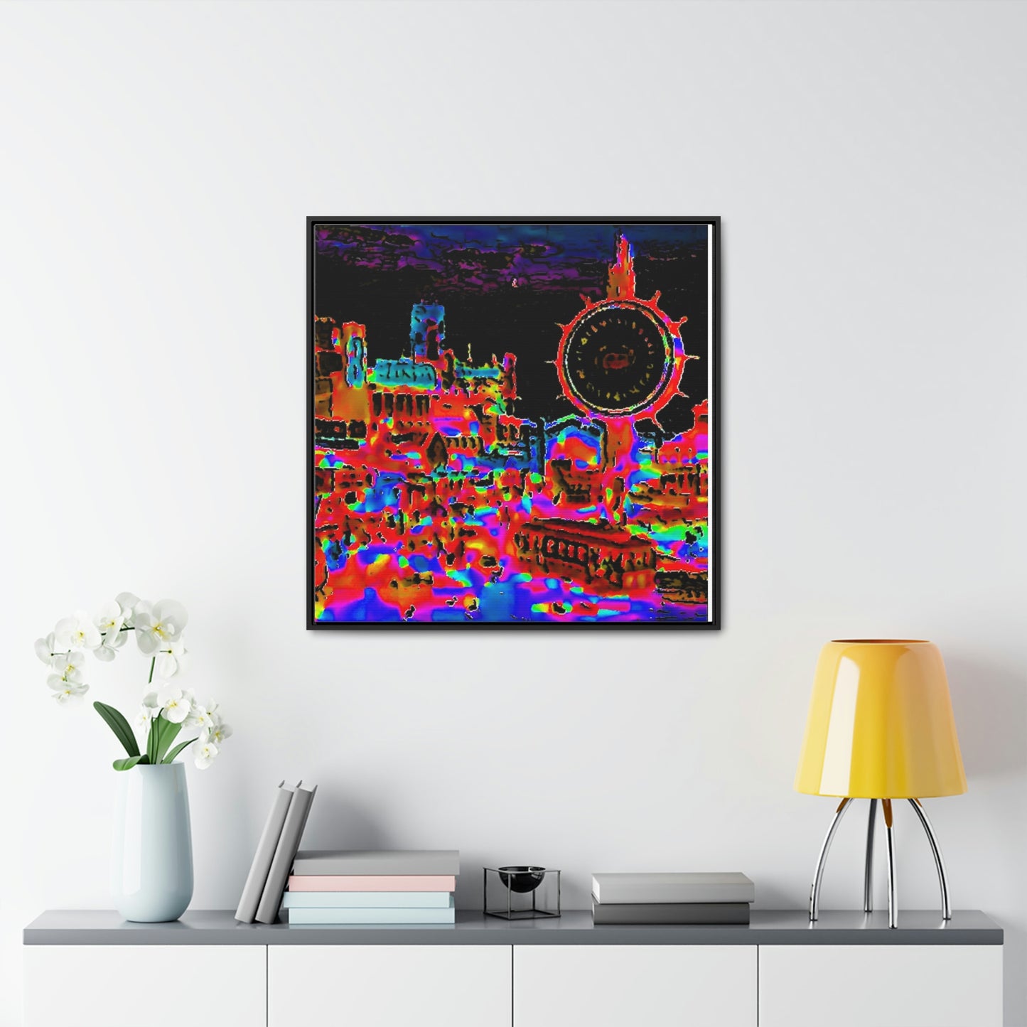 Gallery Canvas Wraps, Square Frame ... "No.9 Fishermen's Grotto - Fishermen's Wharf, SF, California" ... Family Archives: 1970's ... Original Works ...