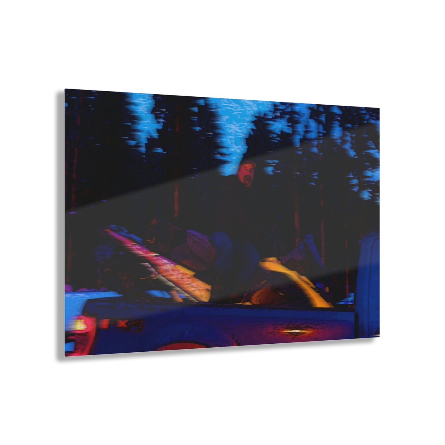 Acrylic Prints ... Two Modes Of Winter Transportation ... "Which One To Drive Next?" ... Choices-Choices-Choices ... Circa 4Jan23 ... Original Works ...