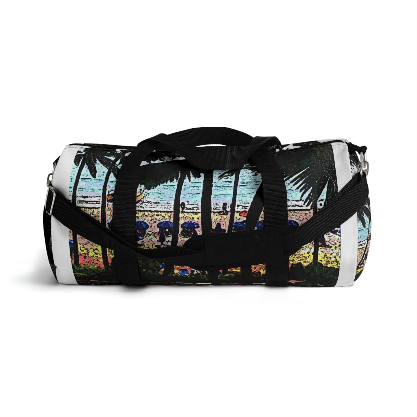 Duffel Bag ... "A Beautiful Beach Amongst The Palms" ... The Outrigger Waikiki, Honolulu, Oahu ... Original Works ...