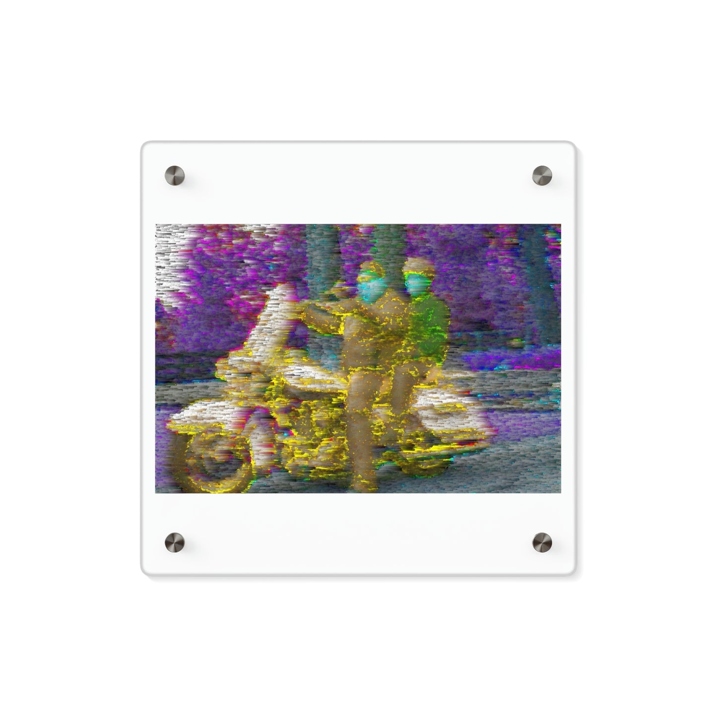 Acrylic Wall Art Panels ... "And 'I' Left His Dead A_s There By The Side-of-The-Road" ... Original Works ... (Grateful Dead: Me-And-My-Uncle)