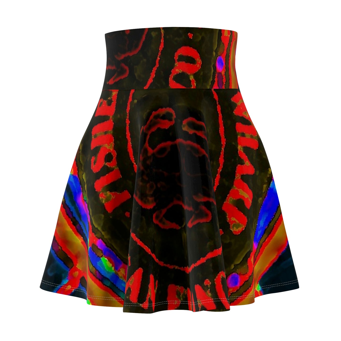 Women's Skater Skirt ... "No.9 Fishermen's Grotto - Fishermen's Wharf, SF, California" ... Family Archives: 1970's ... Original Works ...