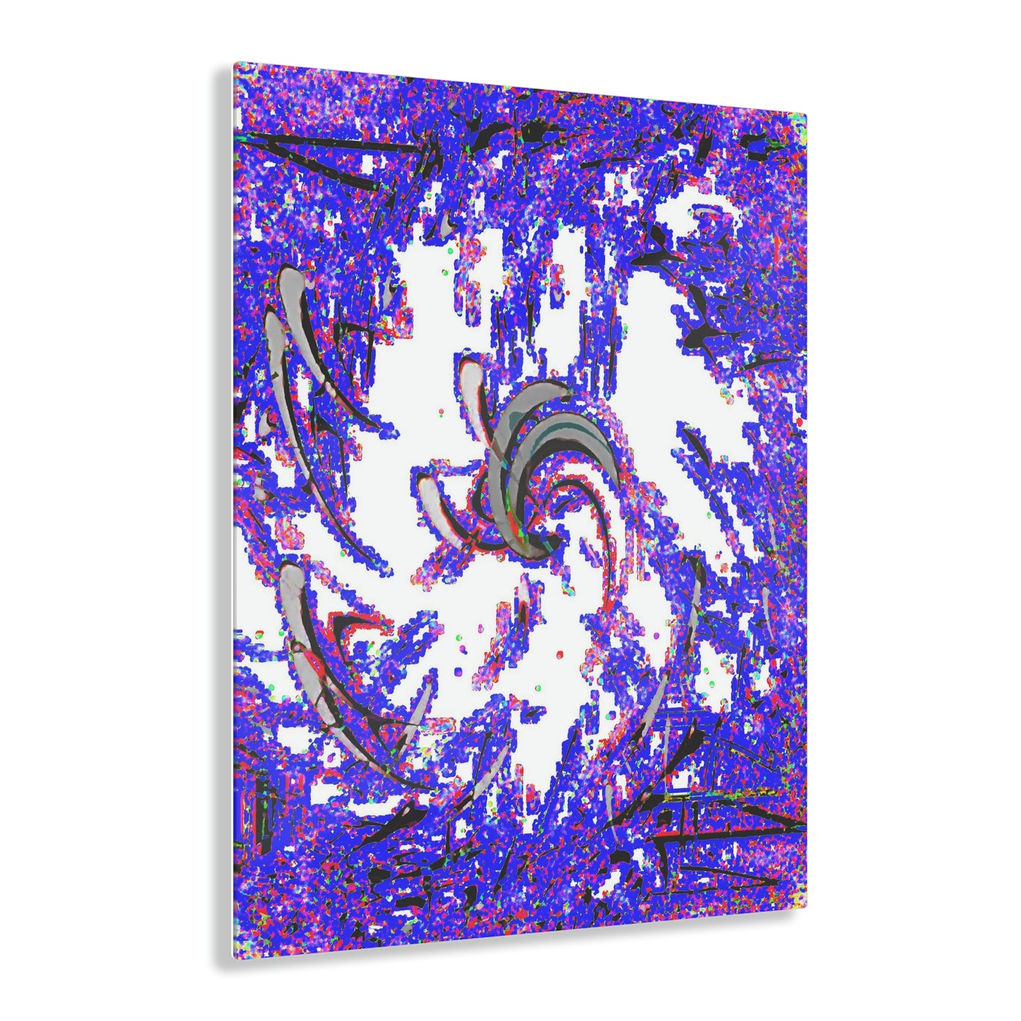 Acrylic Prints ... "Waning Moon" ... Central Idaho ... October 2022 ... Rendering Time: 22 Hours ... Original Works ...