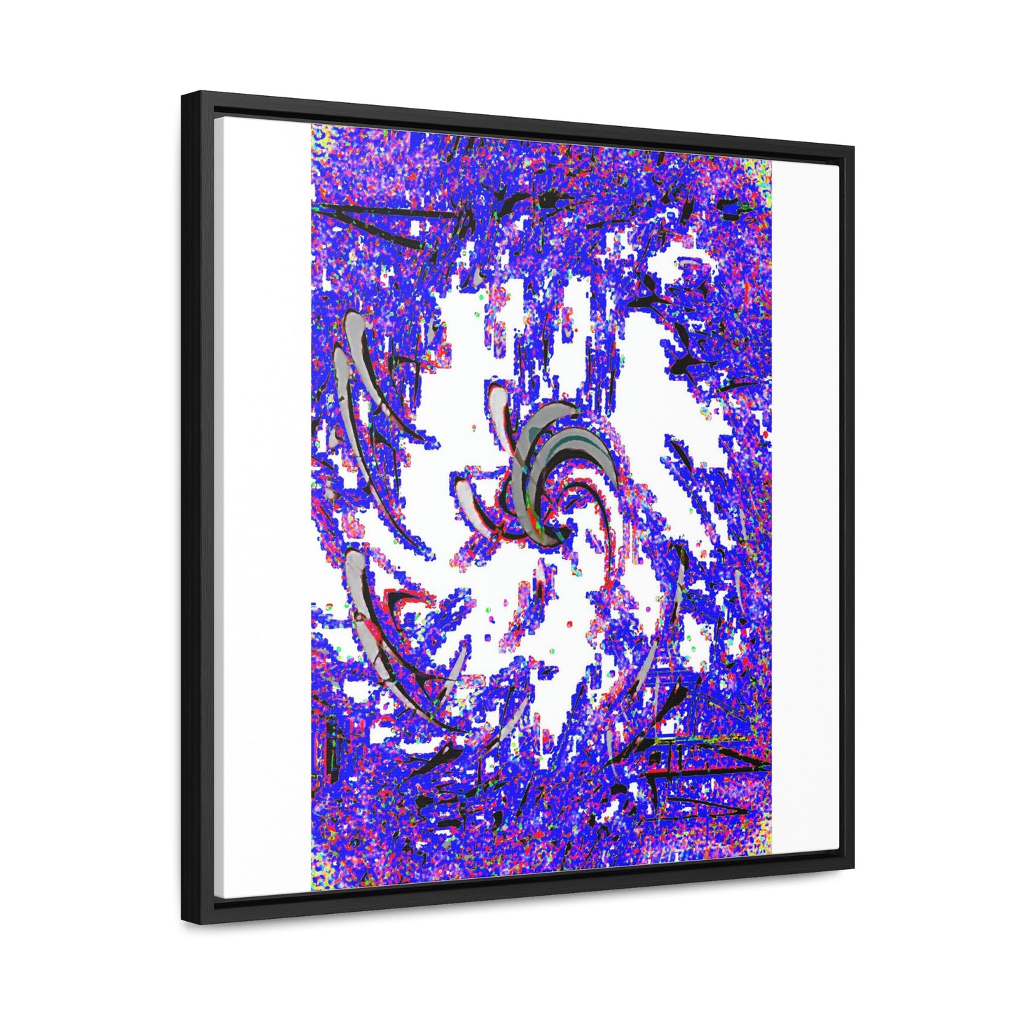 Gallery Canvas Wraps, Square Frame ... "Waning Moon" ... Central Idaho ... October 2022 ... Rendering Time: 22 Hours ... Original Works ...
