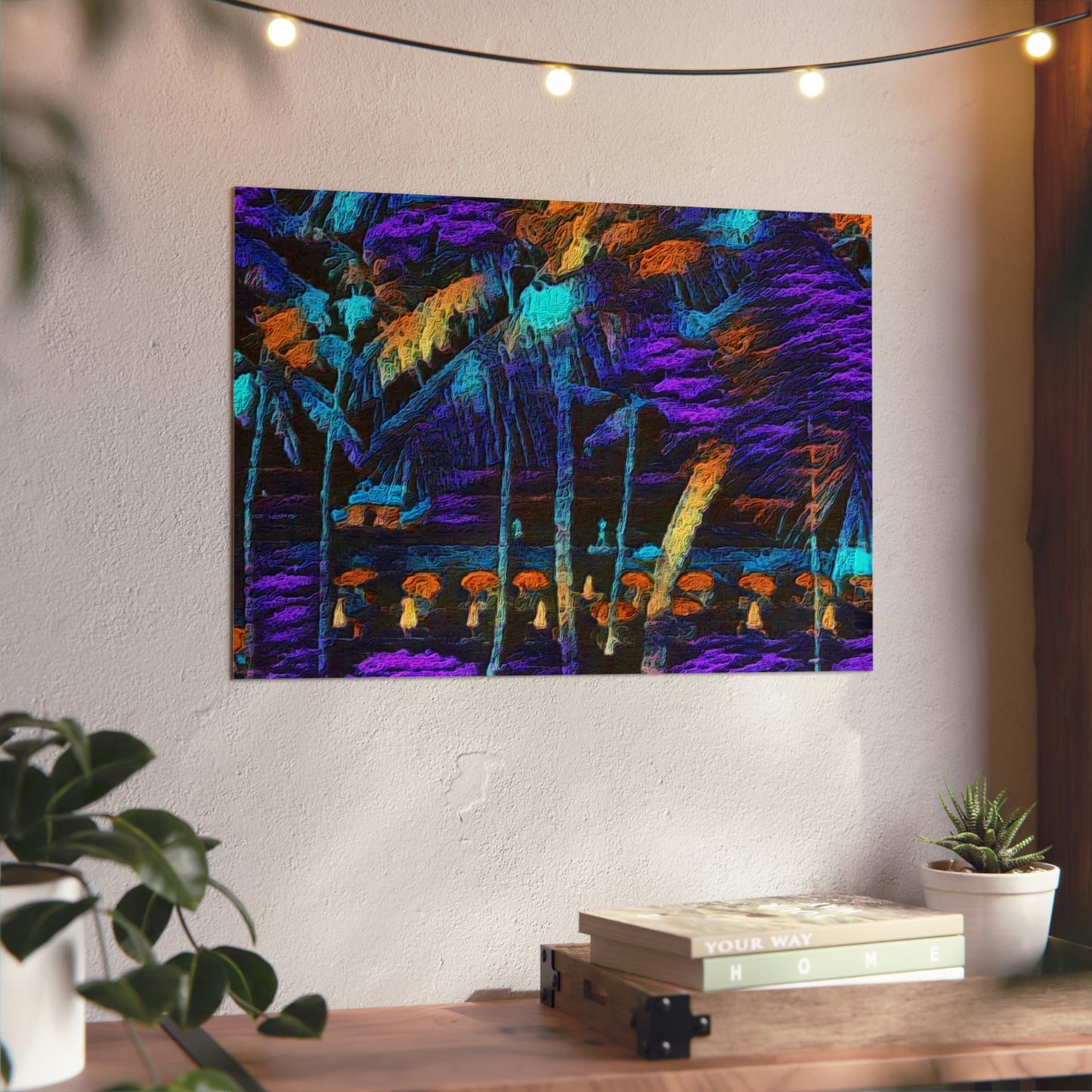 Aluminum Composite Panels ... "The Royal Hawai'ian: Waikiki Beach_Beach" ... Honolulu, HI ... Ocotber 2014 (Halloween) ... Original Works ...
