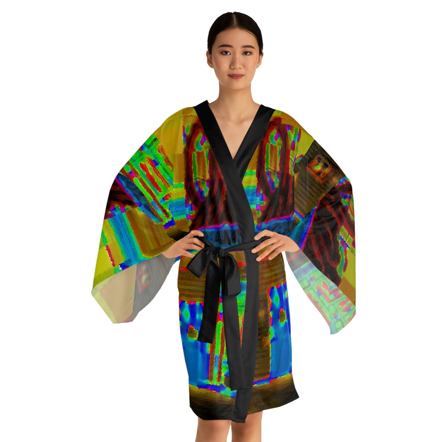 Long Sleeve Kimono Robe ...  In-A-Hurry & Stressed? ... Remember: Keep "Clam" ... Clam_Happy ...  'Ivars: Seattle Waterfront' ... Personal Archives ... Original Works ...