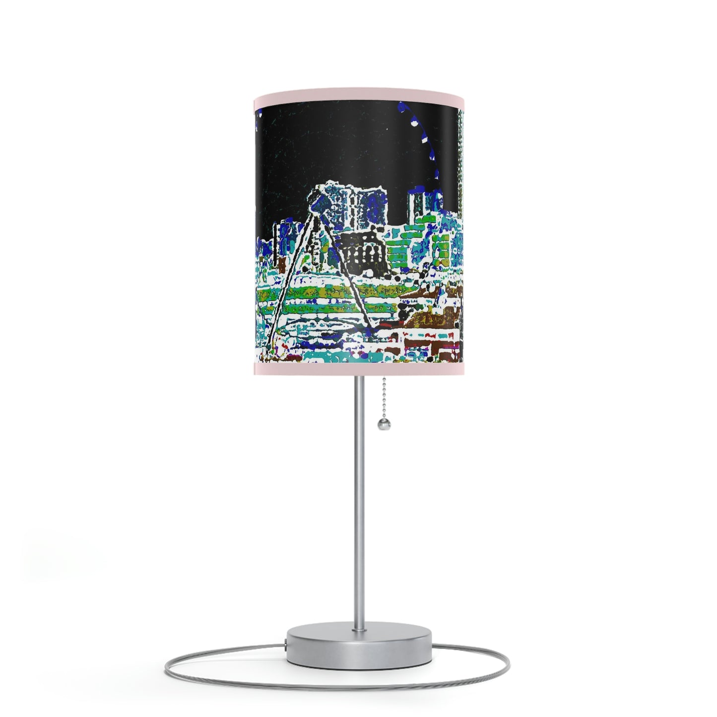 Lamp on a Stand, US|CA plug ... That Classic Wheel ... 'Seattle's Wheel' ... & Old Classic Waterside Vendors ...  'Family Archives' ... Original Works ...