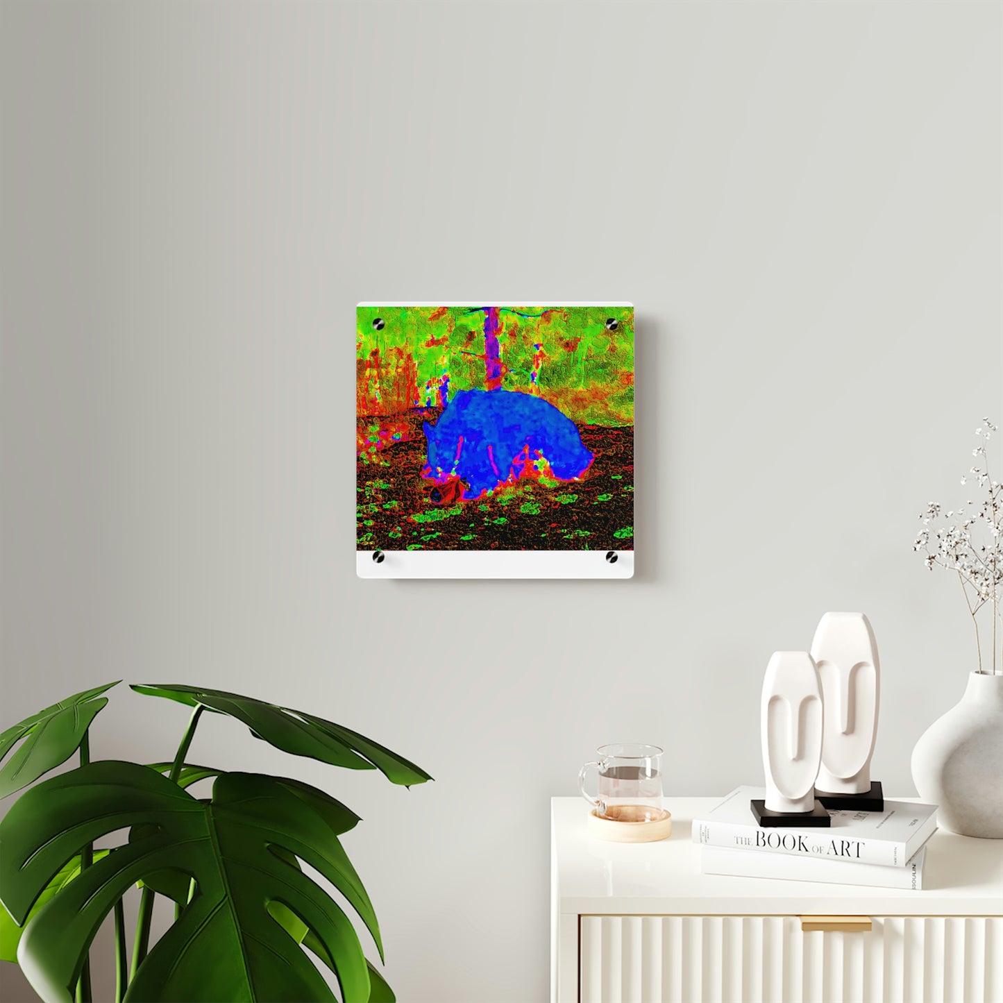 Acrylic Wall Art Panels ... RCY: "Rhett Creek Yogi ... '500 Lbs Of Autumn Season Hunger' ..."  ... September 2022 ... Central Idaho ... Original Works ...