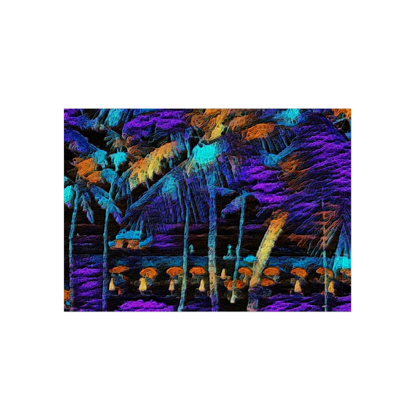 Aluminum Composite Panels ... "The Royal Hawai'ian: Waikiki Beach_Beach" ... Honolulu, HI ... Ocotber 2014 (Halloween) ... Original Works ...