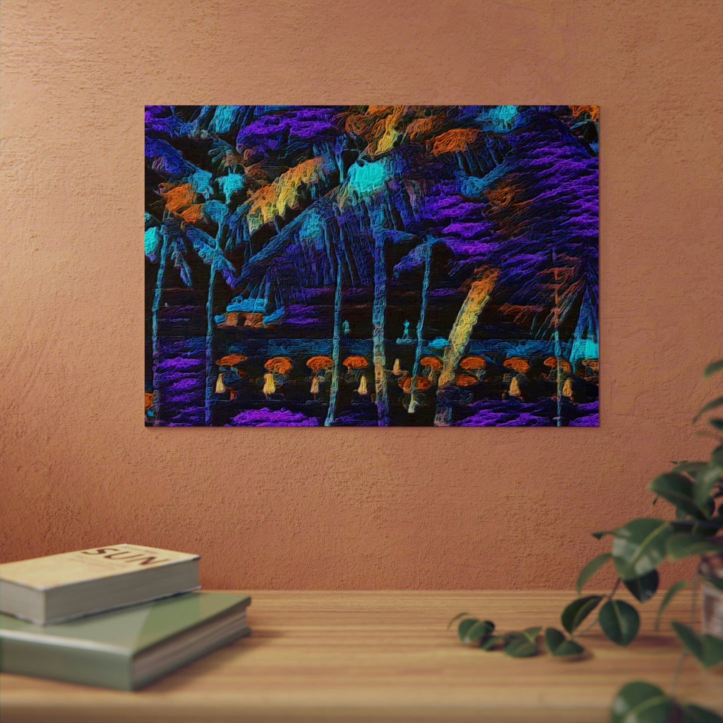 Aluminum Composite Panels ... "The Royal Hawai'ian: Waikiki Beach_Beach" ... Honolulu, HI ... Ocotber 2014 (Halloween) ... Original Works ...