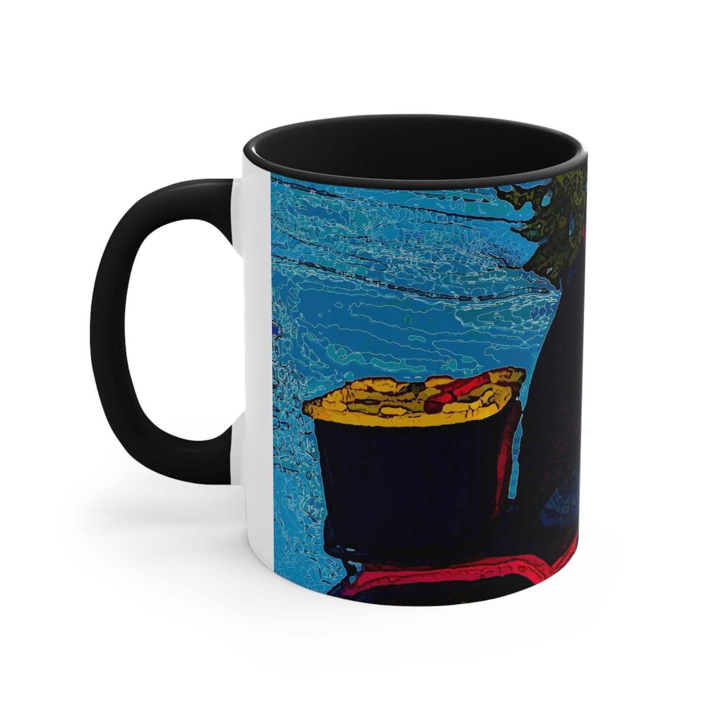 Accent Coffee Mug, 11oz ... There's 2-Wheelin ... There's 4-Wheelin ... 'And-Of-Course' ... "There's 3-Wheelin-In-The-Snow" ...  Original Works ...