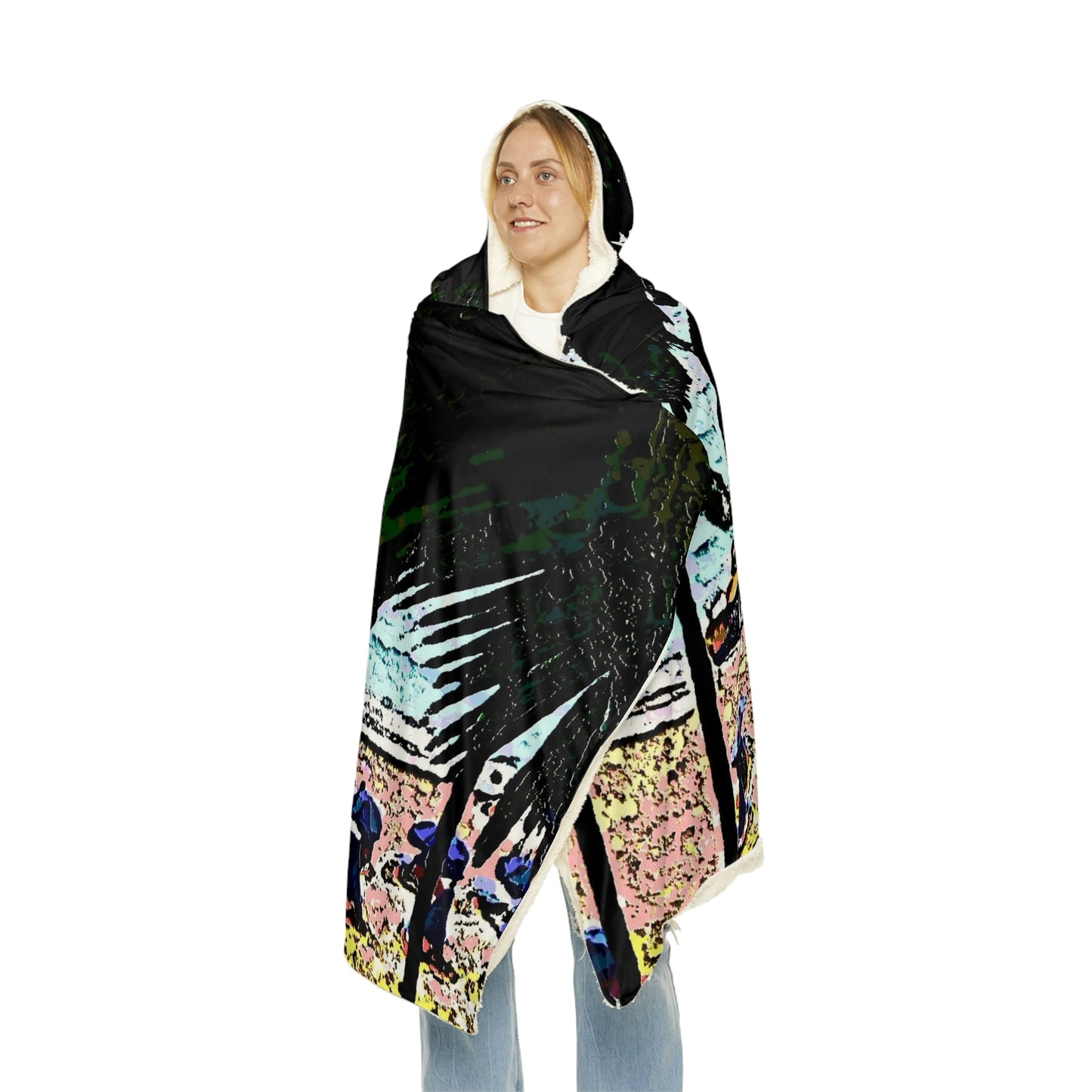 Snuggle Blanket ... "A Beautiful Beach Amongst The Palms" ... The Outrigger Waikiki, Honolulu, Oahu ... Original Works ...