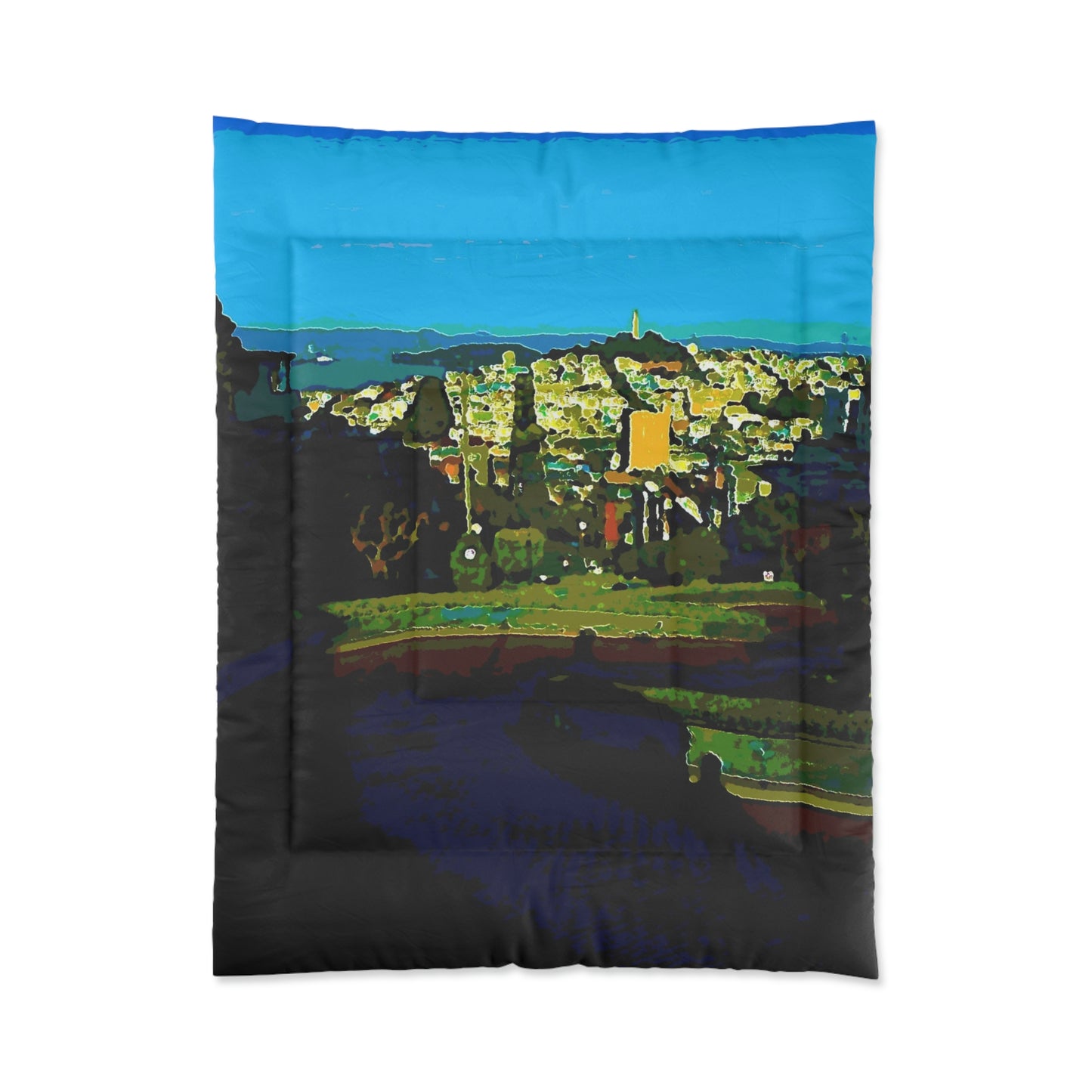 Comforter ... "Lombard Street San Francisco, CA, USA" ... Family Archives 1970's ... Original Works ...