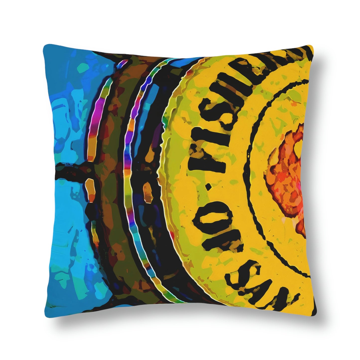 Waterproof Pillows ... "No.9 Fishermen's Grotto - Fishermen's Wharf, SF, California" ... Family Archives: 1970's ... Original Works ...