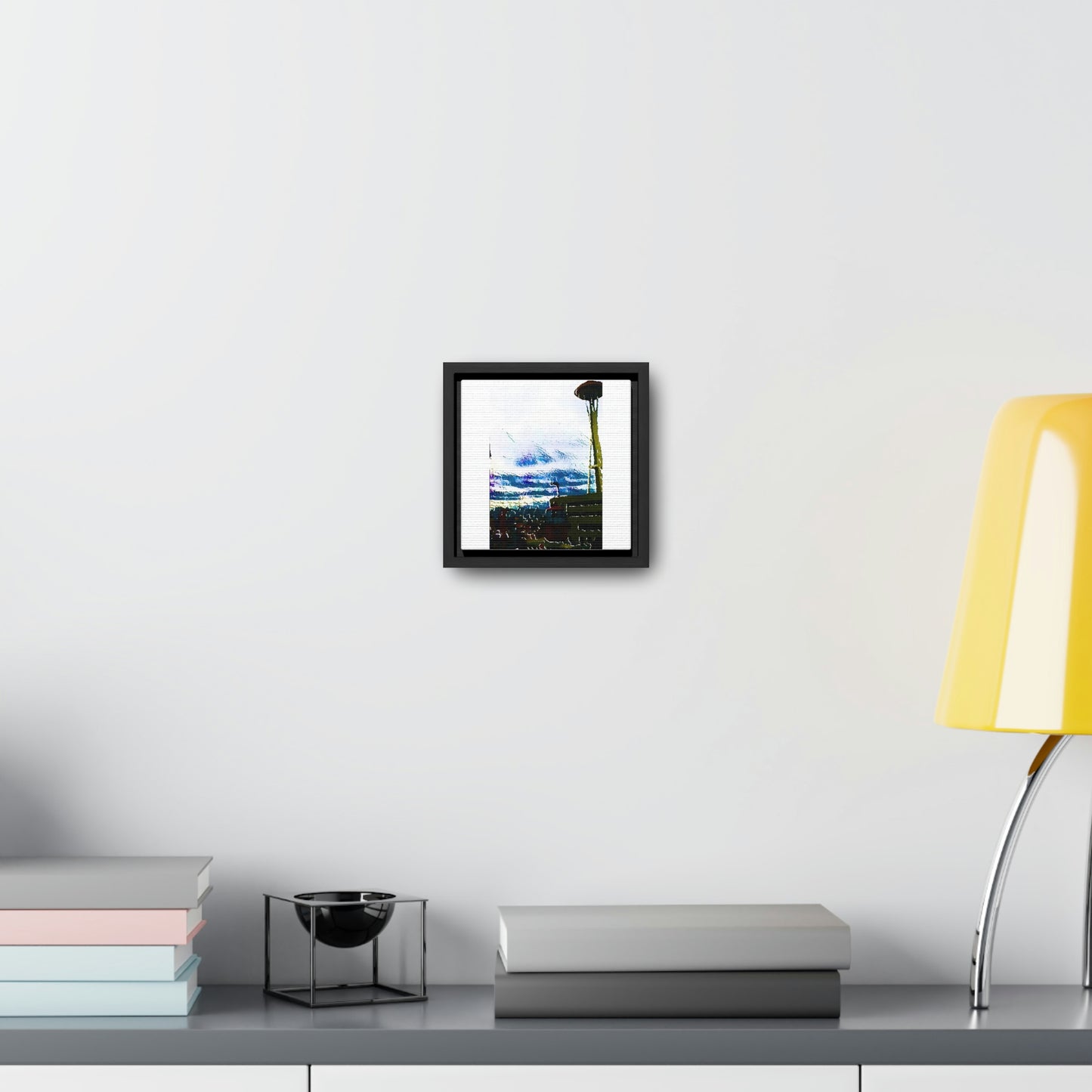 Gallery Canvas Wraps, Square Frame ... Air Tram-Way Gondola & Seattle Space Needle: Seattle World's Fair: 1962 ... Original Works ...