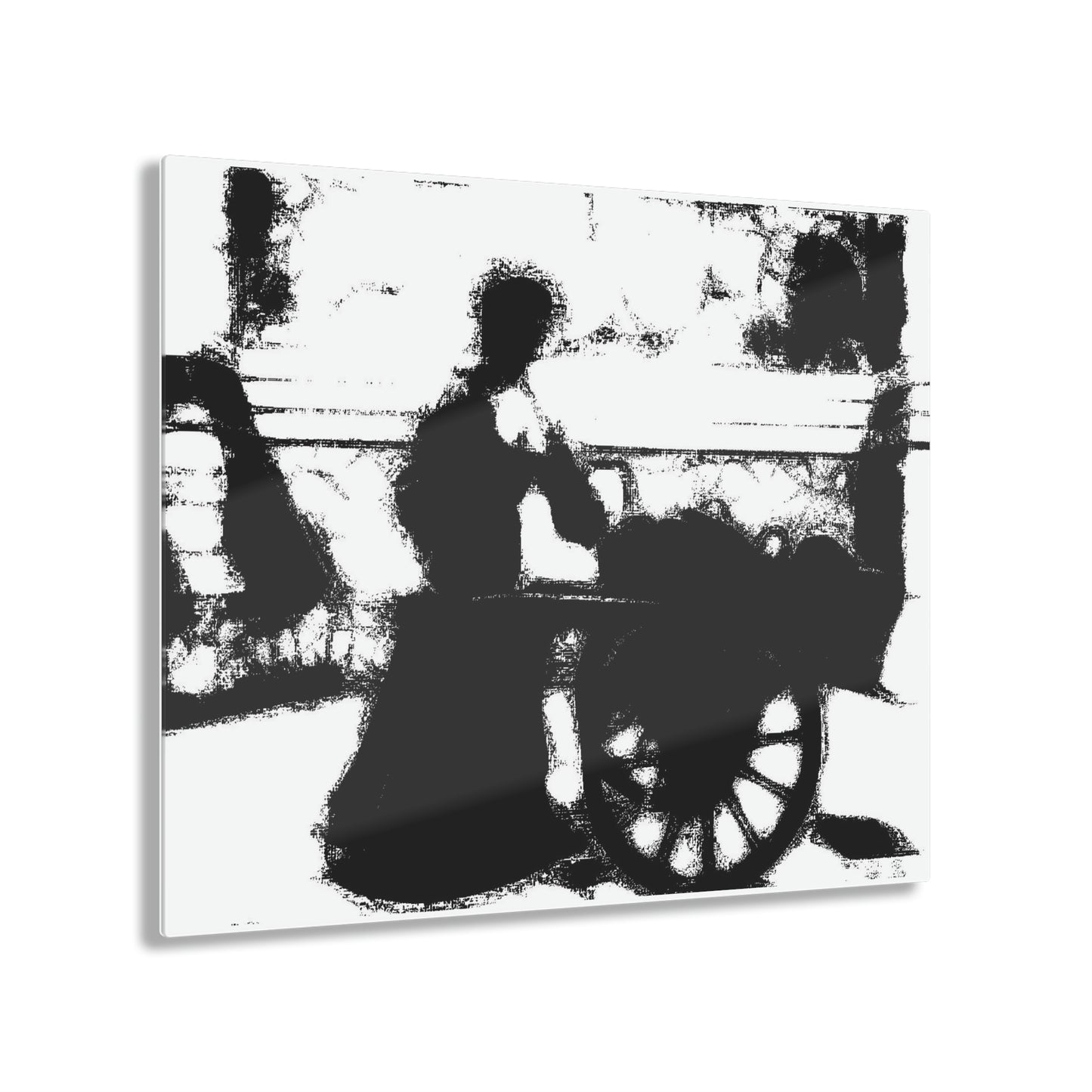 Acrylic Prints ... Dublin's "Molly Malone Along Grafton Street" ... Cryin' Cockels & Muscles Alive-Alive-Oh ... Circa 2003 ... Original Works ...