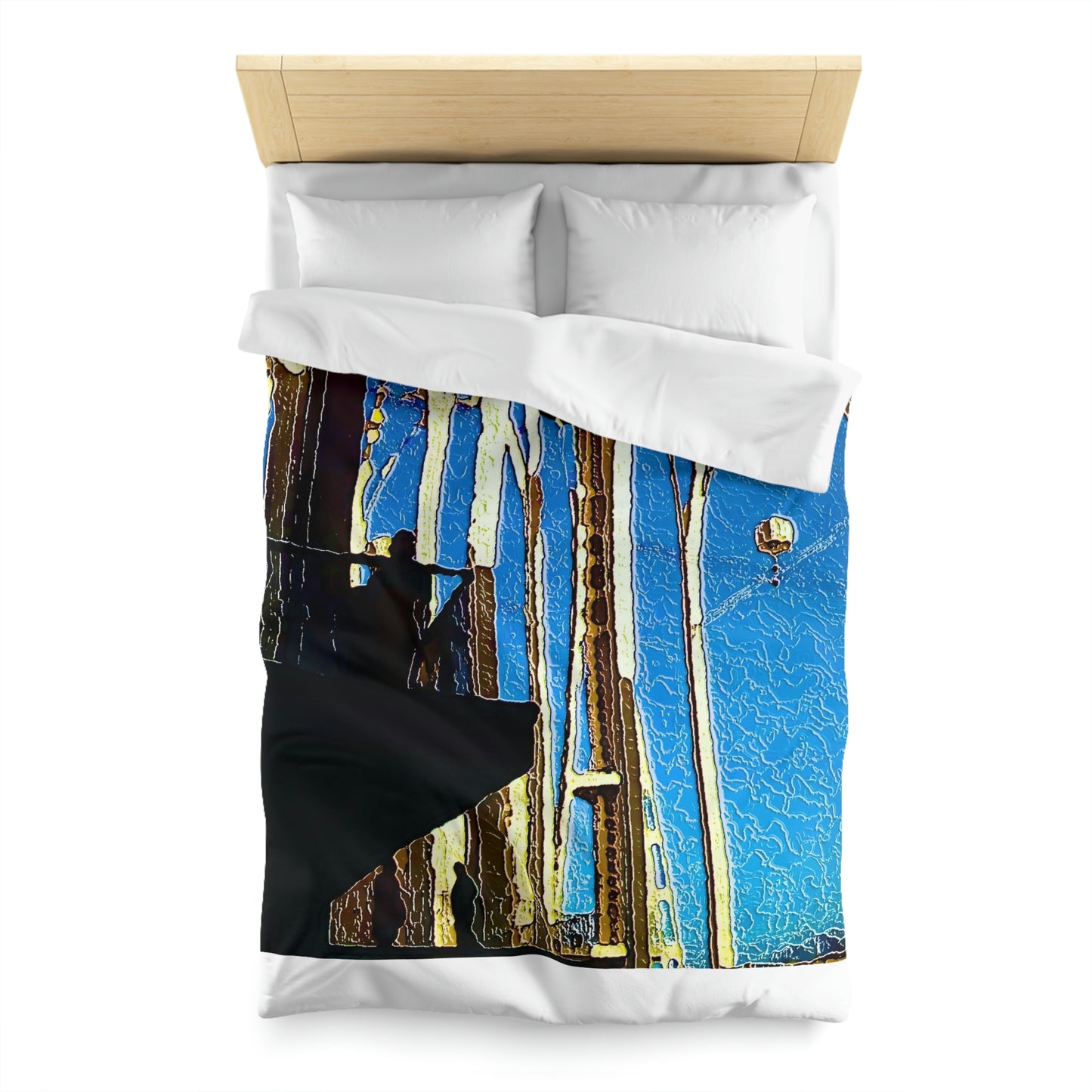 Microfiber Duvet Cover ... "Seattle's World Fair ... 'A Family Favourite' ..." Original Works ...