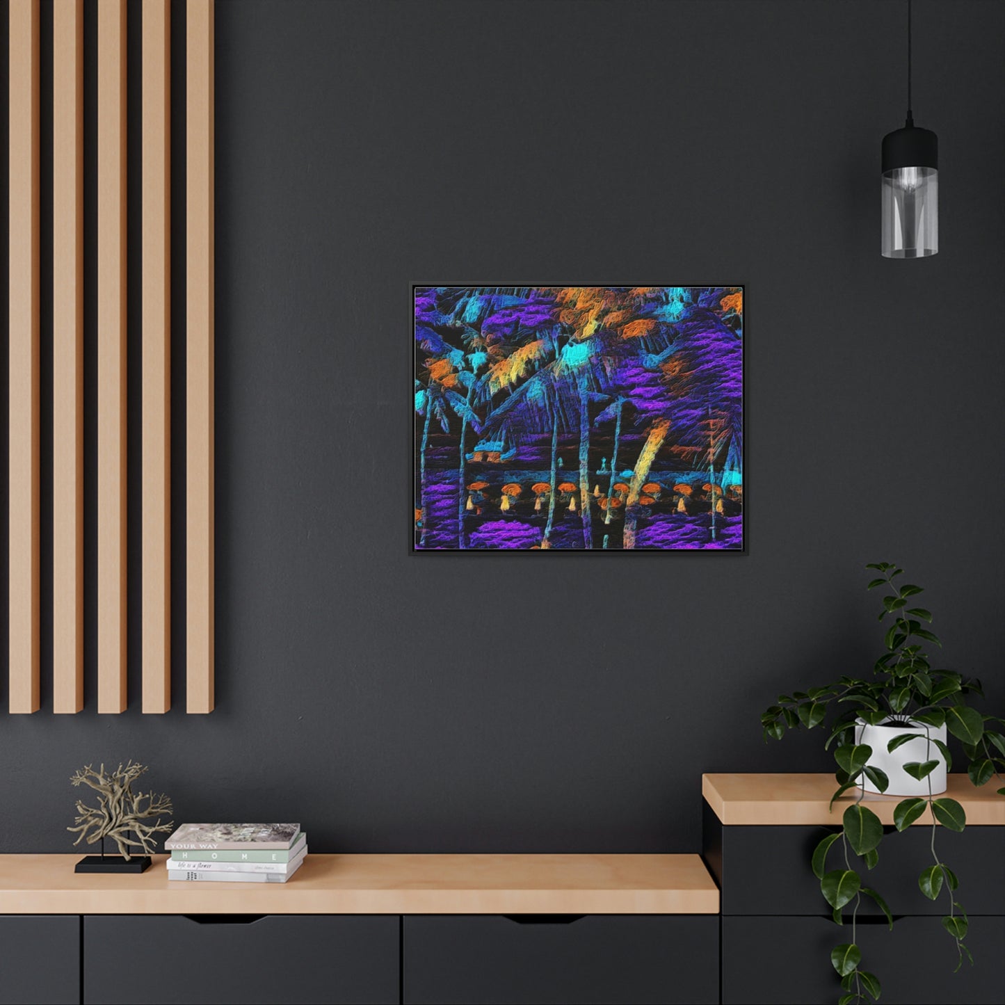 Gallery Canvas Wraps, Horizontal Frame ... "The Royal Hawai'ian: Waikiki Beach_Beach" ... Honolulu, HI ... Ocotber 2014 (Halloween) ... Original Works ...