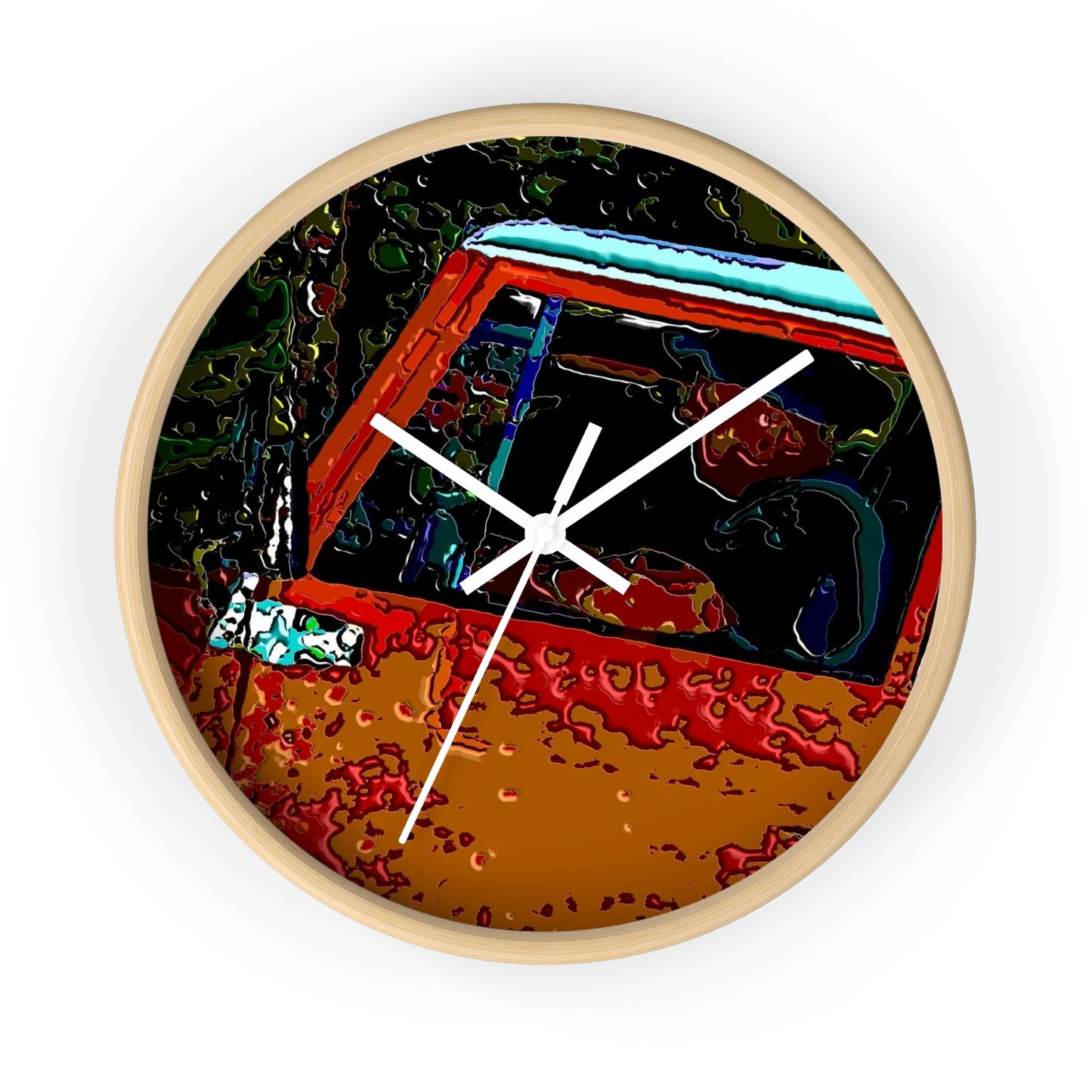 Wall clock ... How-To-Drive-Idaho's-Mountain_Roads ... "Like A Professional" ... "Truckin' Like The Doo-Dah-Man" ...