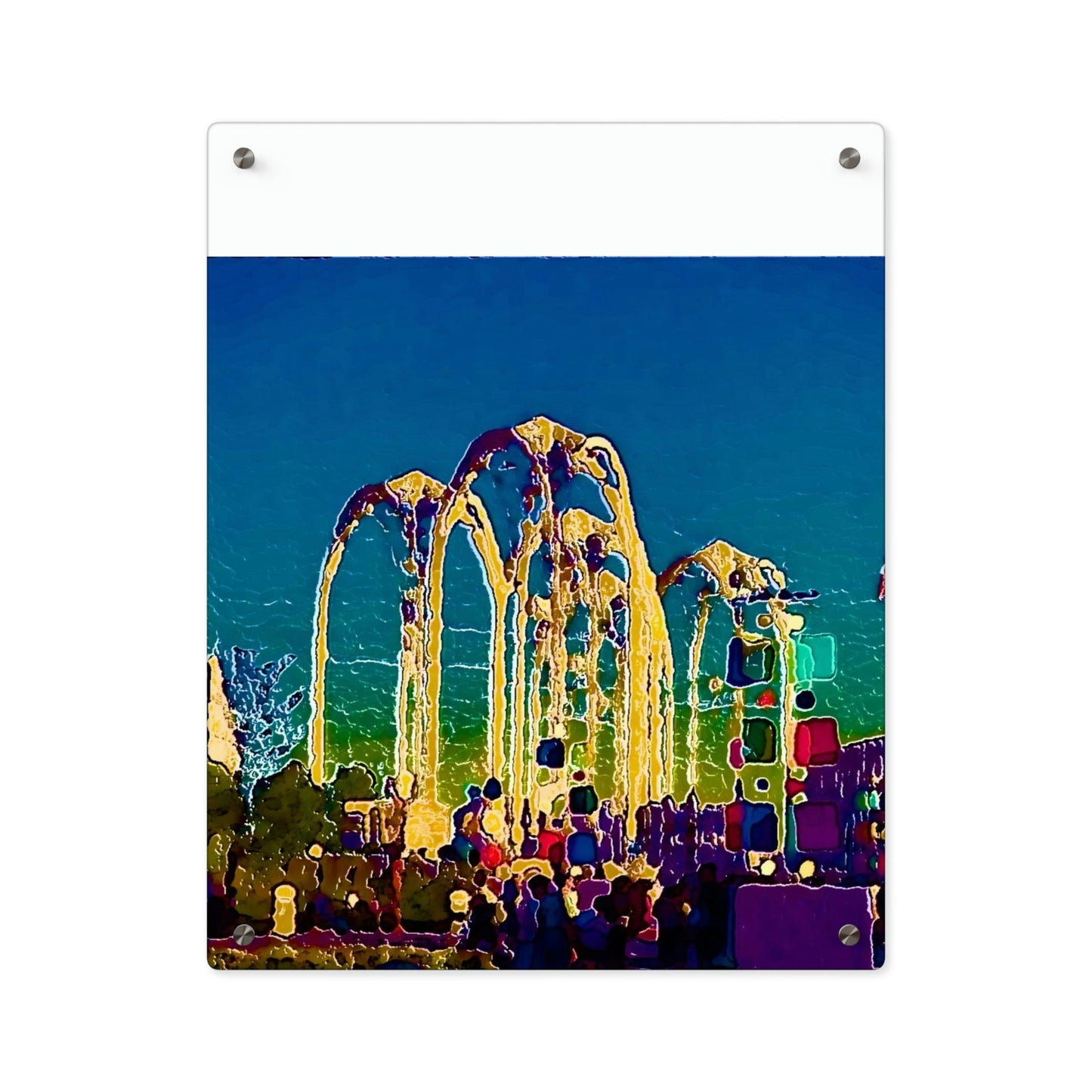 Acrylic Wall Art Panels ... "Arches 'Like-No-Other' ... " Seattle World's Fair: 1962. A Family Original ...