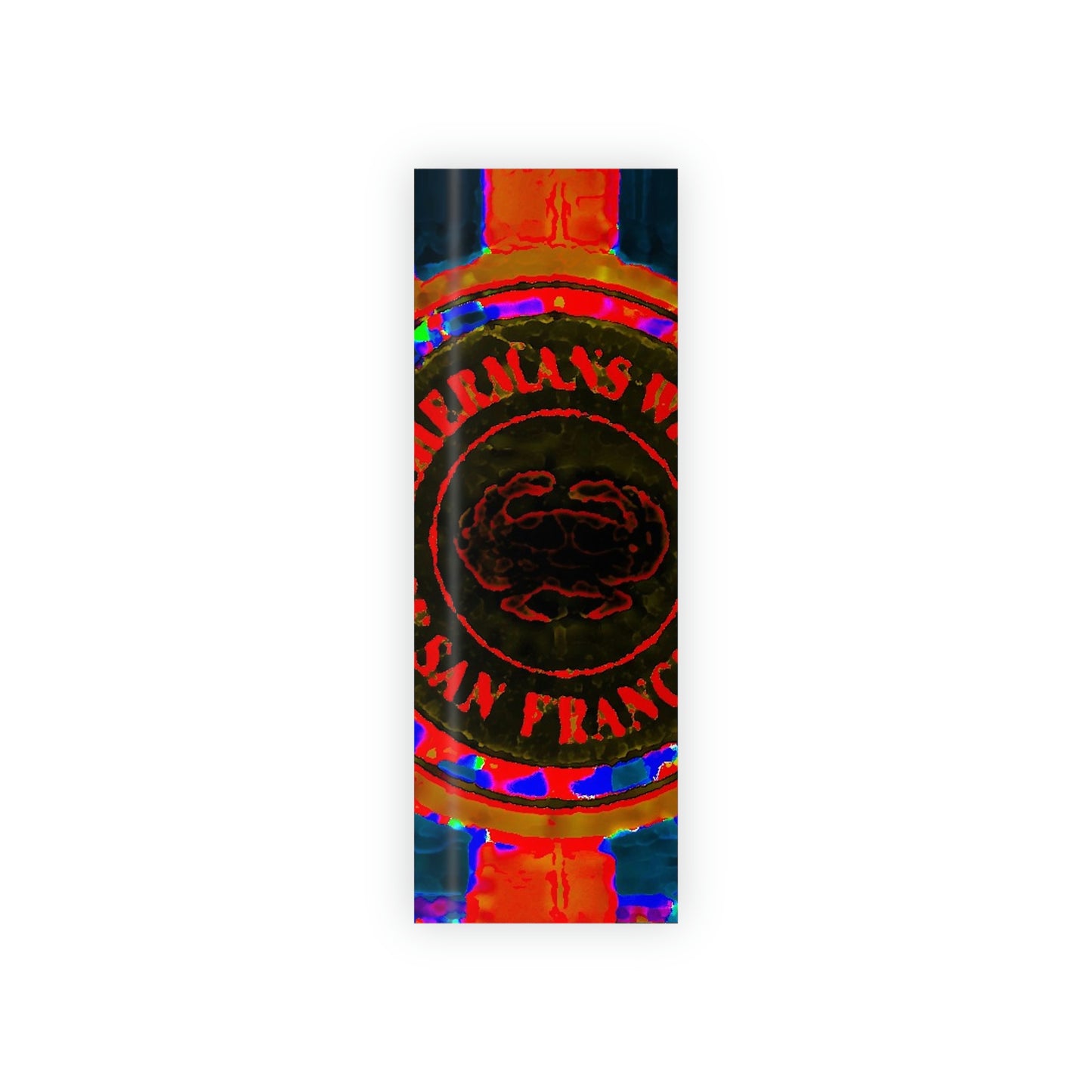 Gift Wrapping Paper Rolls, 1pc ...  "No.9 Fishermen's Grotto - Fishermen's Wharf, SF, California" ... Family Archives: 1970's ... Original Works ...
