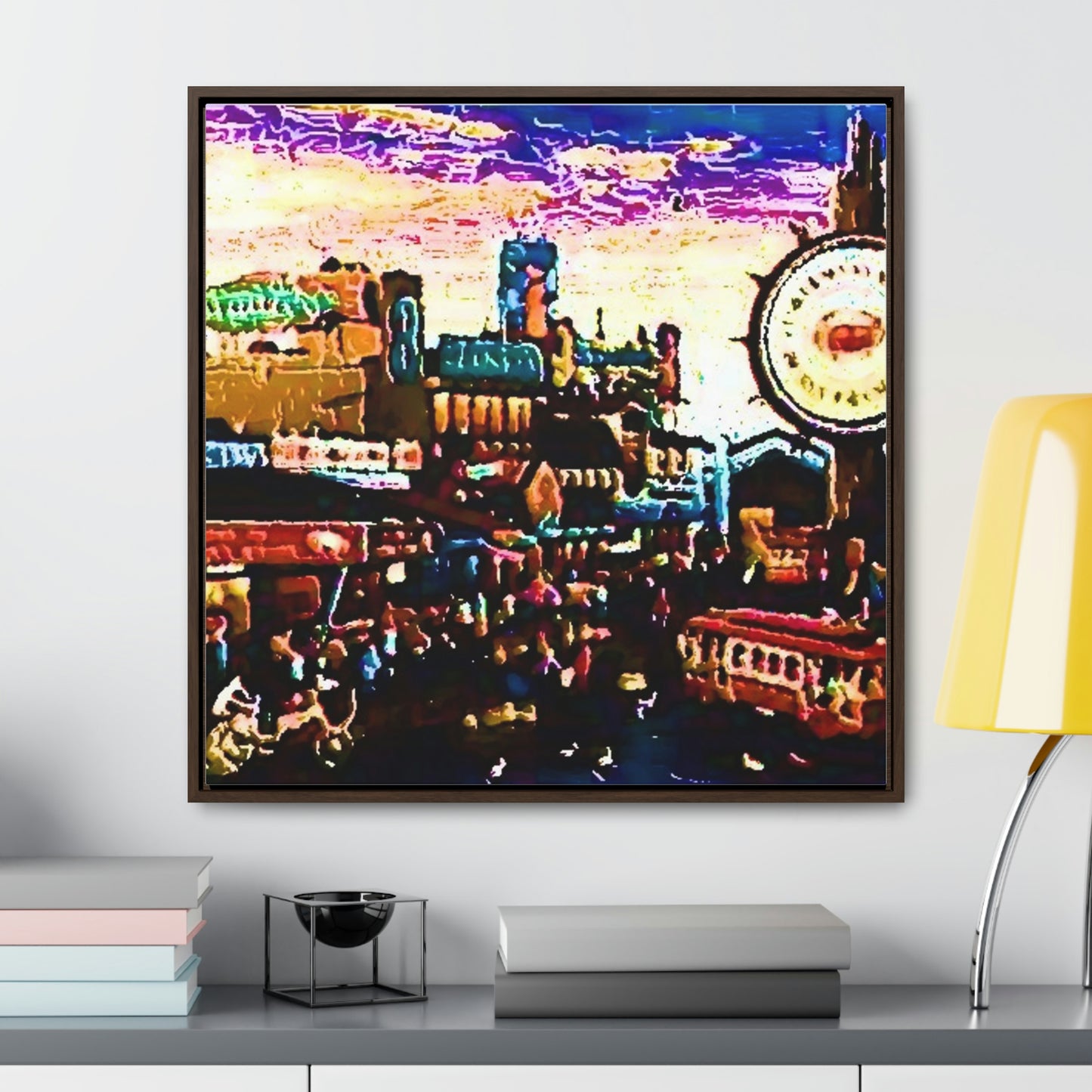 Gallery Canvas Wraps, Square Frame ... "No.9 Fishermen's Grotto - Fishermen's Wharf, SF, California" ... Family Archives: 1970's ... Original Works ...
