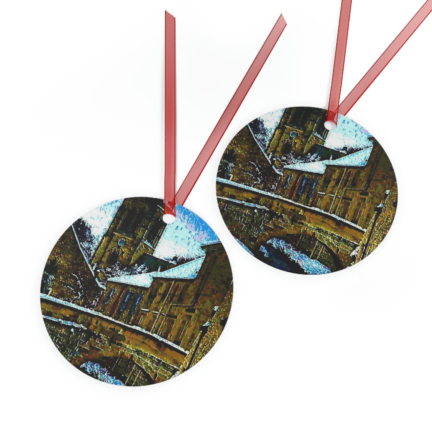 Metal Ornaments ... Walikng The Streets & Alleys ... 'Strolling The Canals ... '  ... Original Works  ...