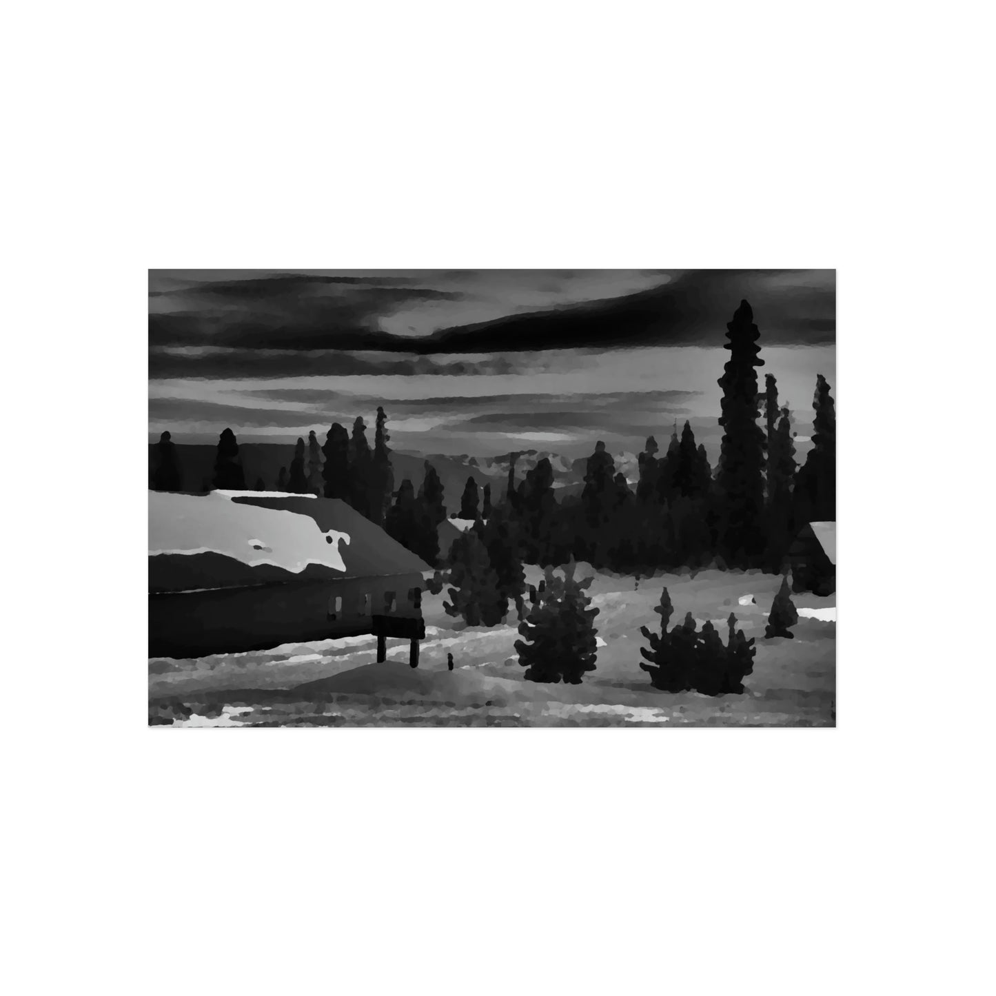 Aluminum Composite Panels ... On The Western Front ... "The Western Flank Of The Rocky Mountains" ... November 2021 ... Original Works ... (Oilification_Heavy) ...