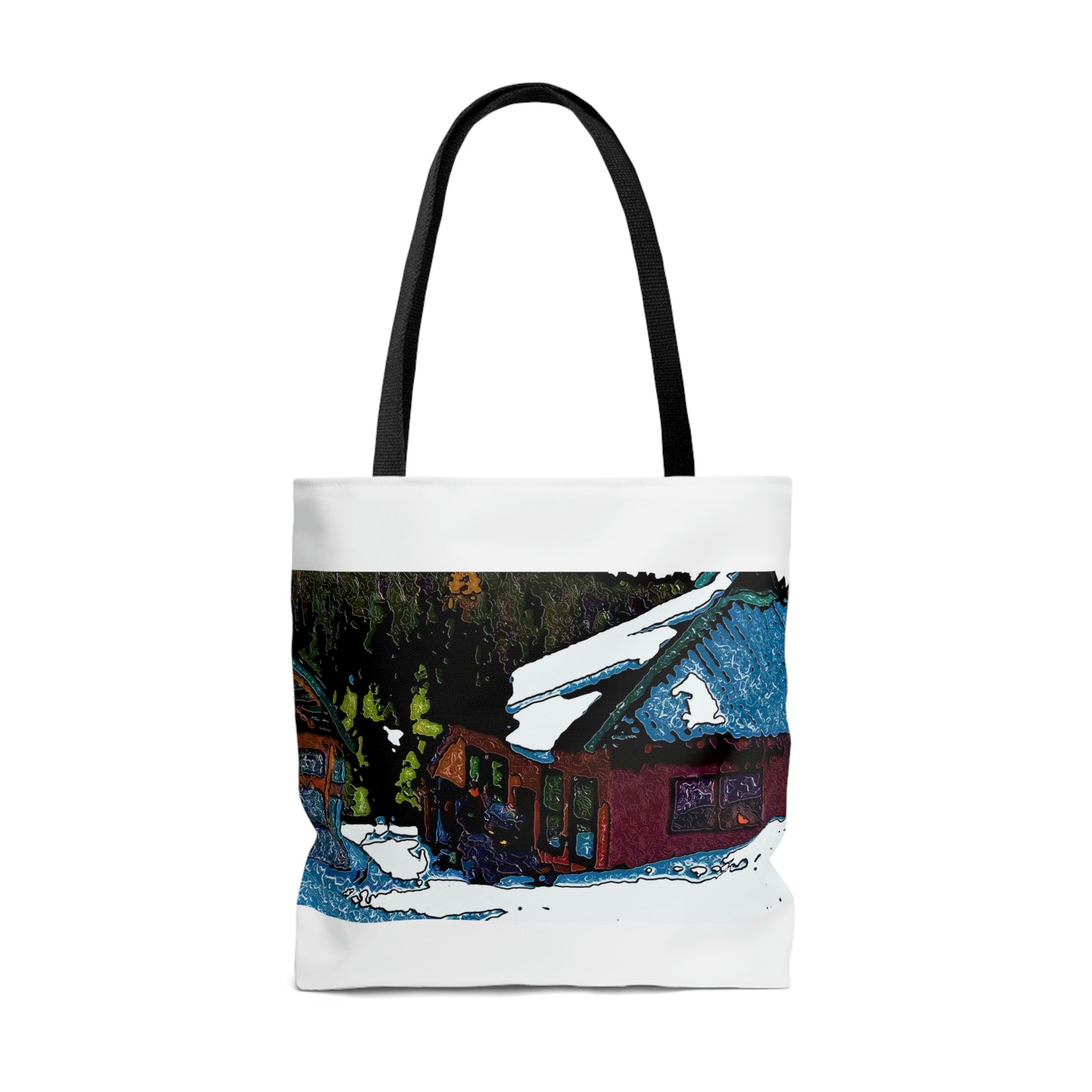 AOP Tote Bag ... "A Wonderful Shoulder Bag ... A Sturdy Shoulder Bag ... 'For All Sorts Of Occasions - Including Snowmobiling!' ... "