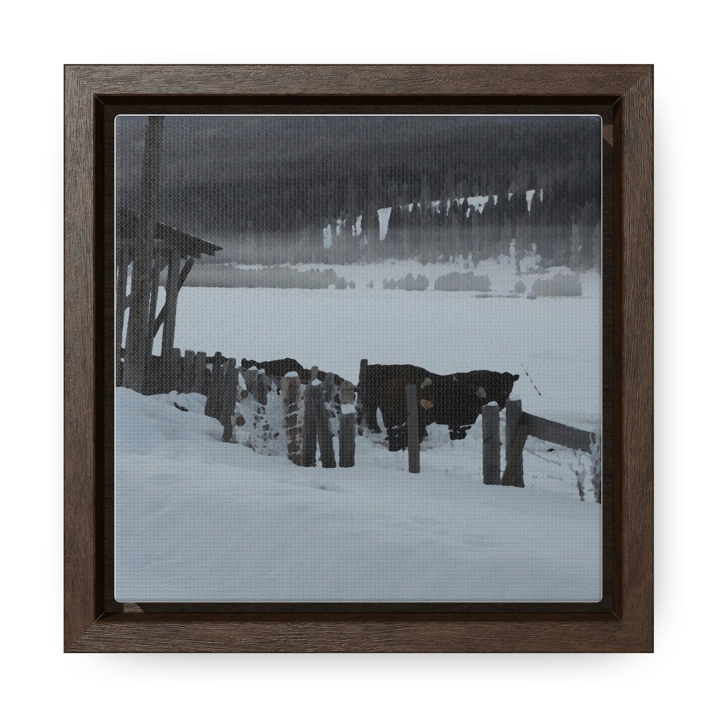Gallery Canvas Wraps, Square Frame