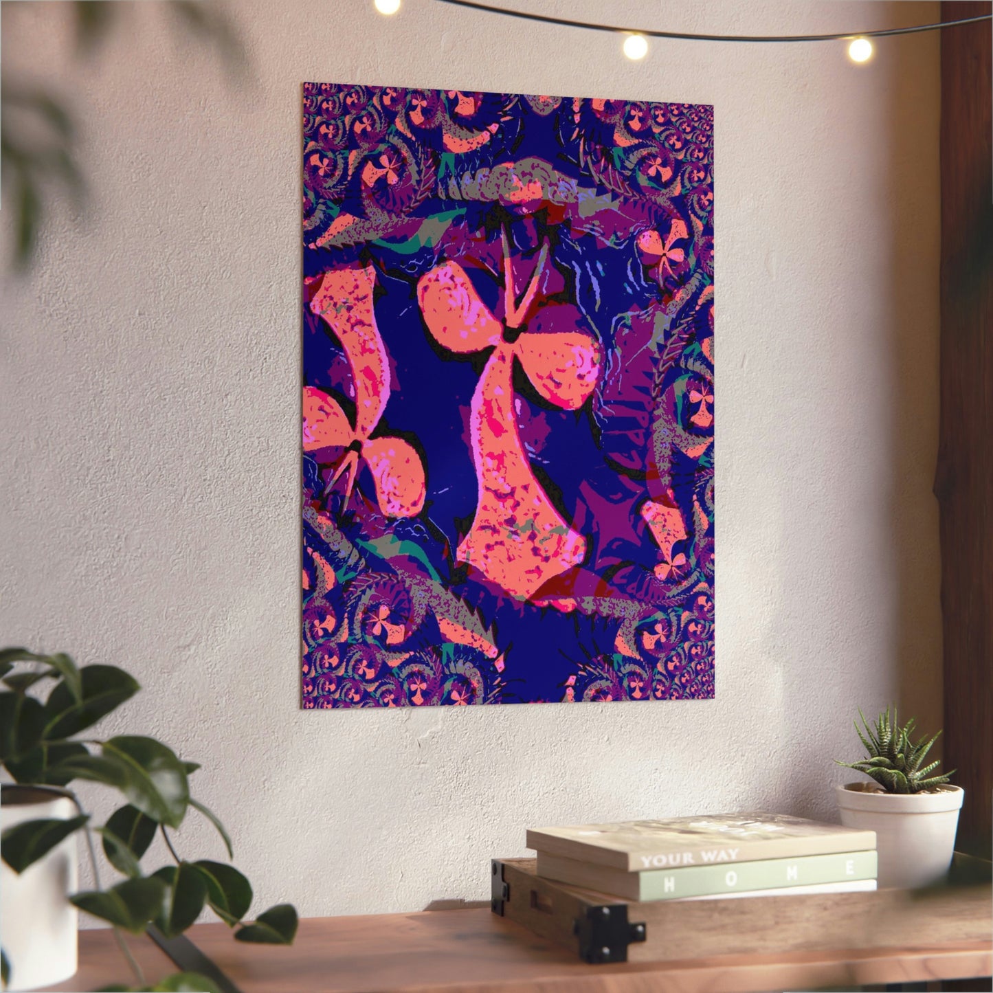 Aluminum Composite Panels ... "A Model's Showcase & Photo-Shoot" ... 'Pink, Purple, Blue ... Pink, Purple, Blue' ... Fractals & Illusions ... Circa Dec 2022 ... Client Portfolio ... Original Works ...