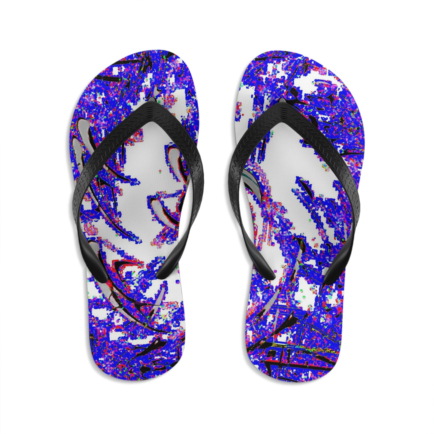 Unisex Flip-Flops ... "Waning Moon" ... Central Idaho ... October 2022 ... Rendering Time: 22 Hours ... Original Works ...