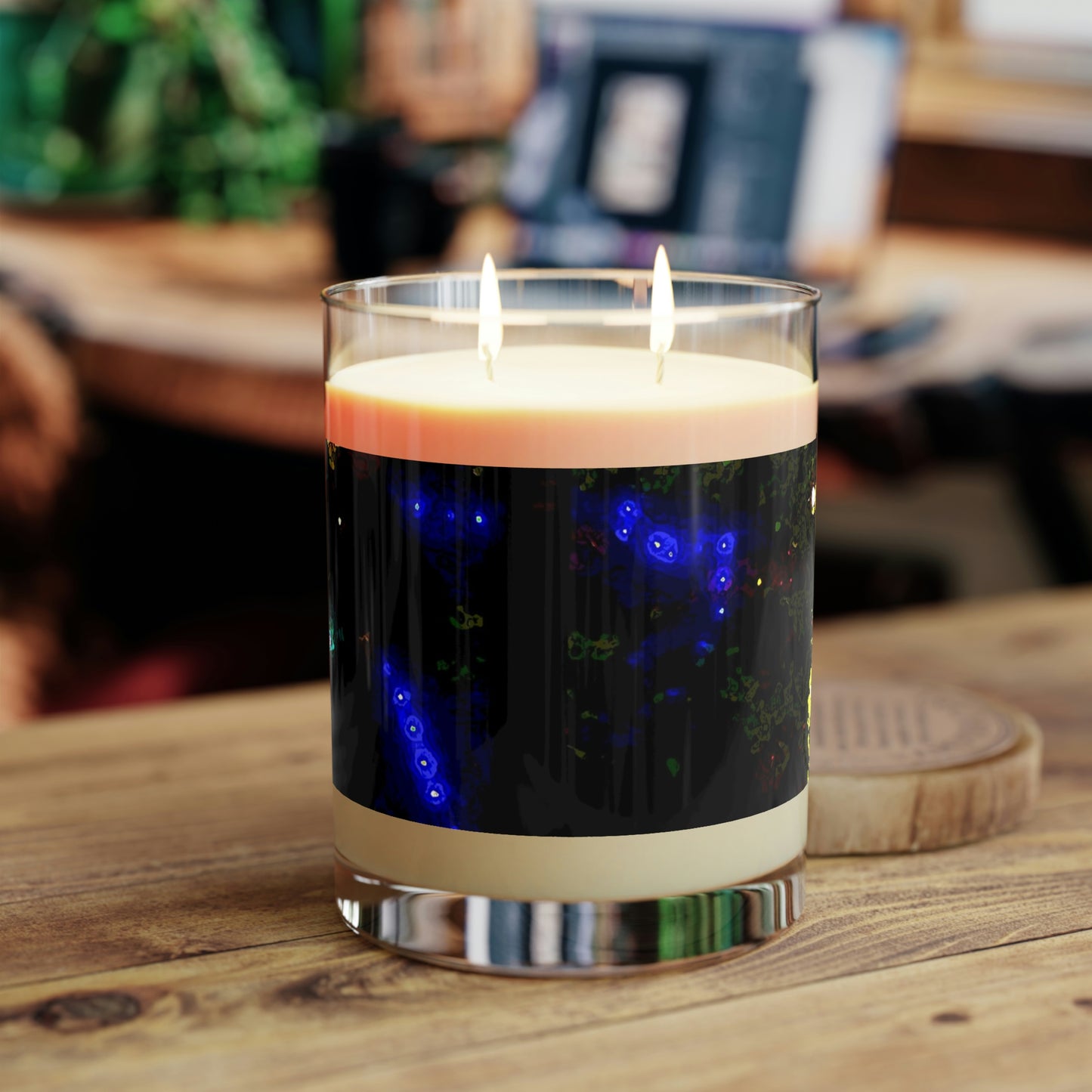 Scented Candle - Full Glass, 11oz ... A Very Nice Super-8 'On The Praire' ... Grangeville, Idaho ... Jan23 ... Original Works ...