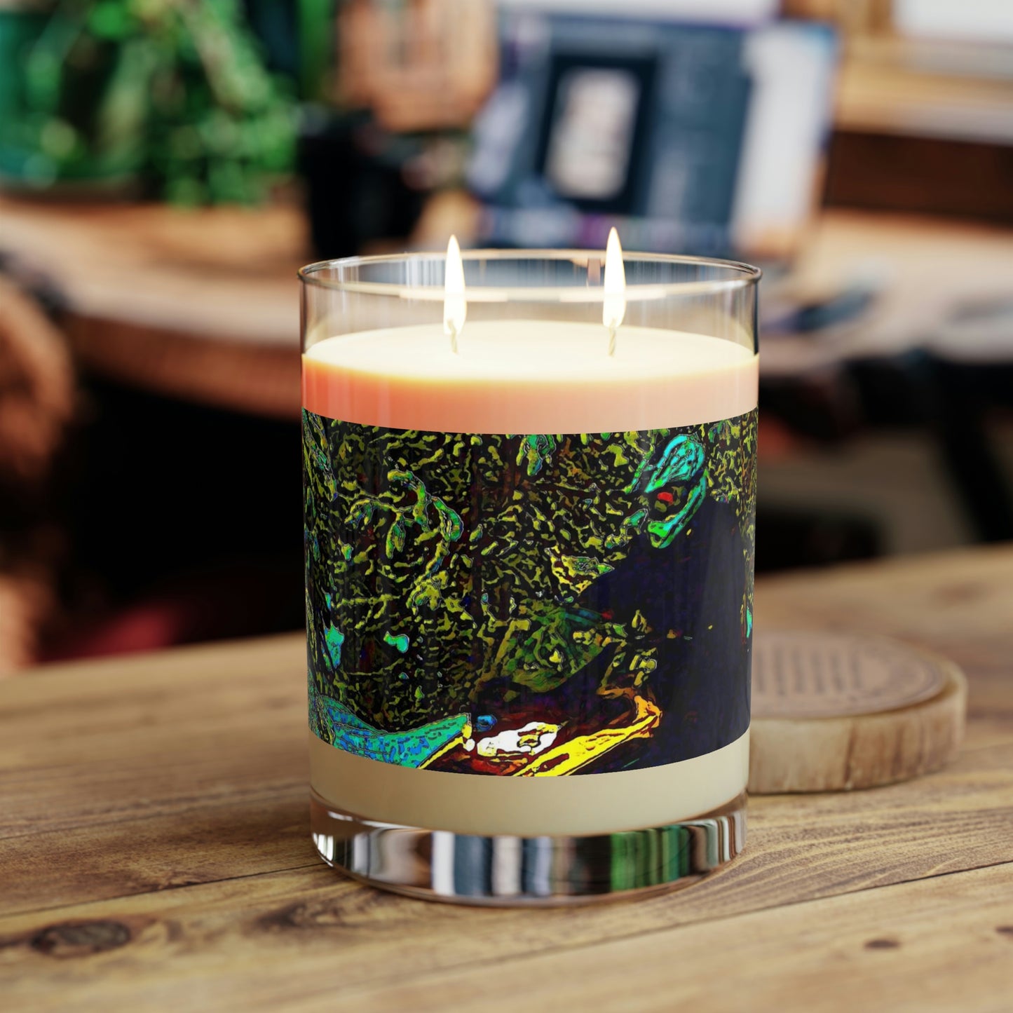 Scented Candle - Full Glass, 11oz ... Yep ... "Another Day ... Riding Through The Wilderness ... " ... February 2023 ... Original Works ...