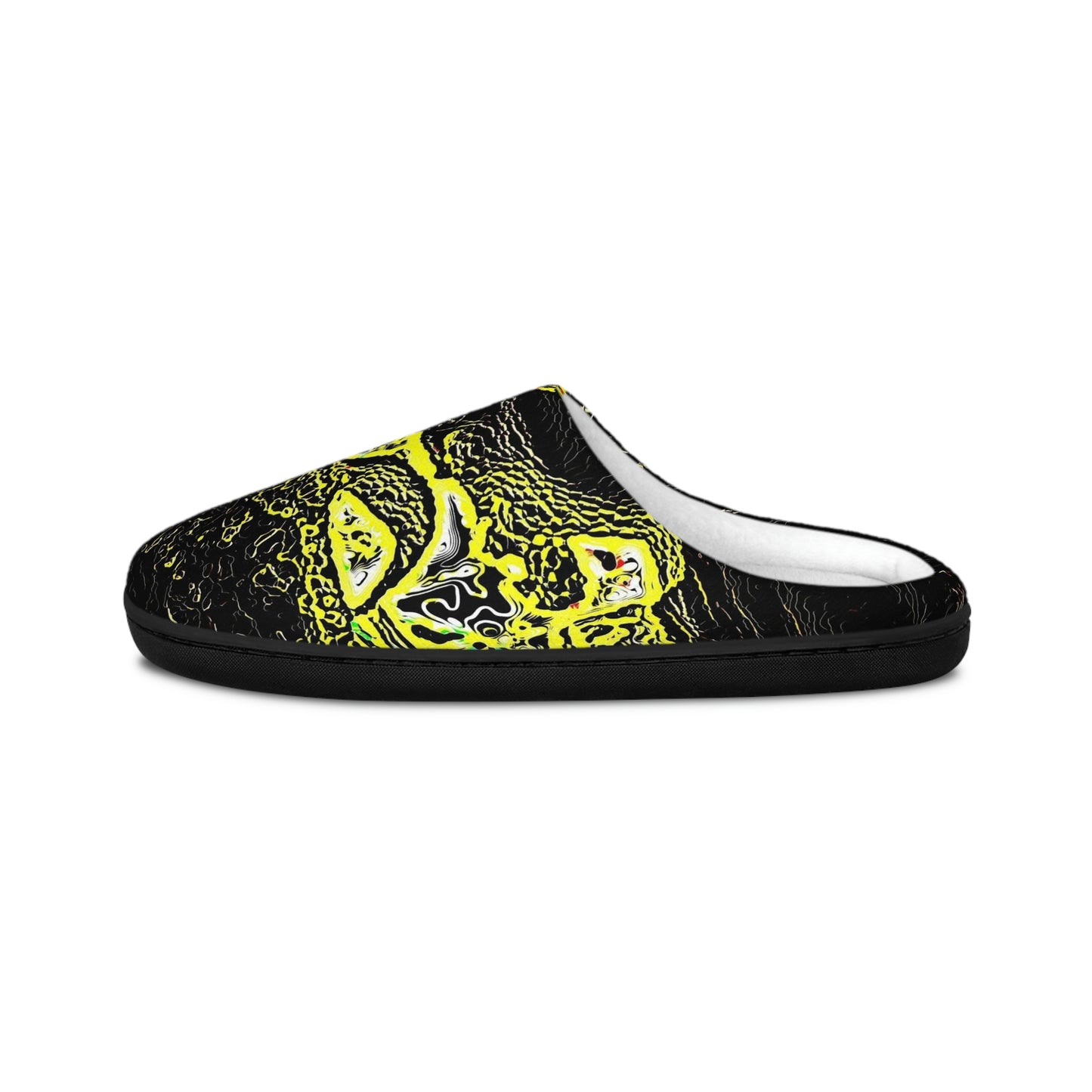 Men's Indoor Slippers ... "Snow Vehicle In Snow Storm At-Rest" ... Circa 12Mar23 ... Central Idaho ... 18-Hours Rendering Time: Original Works ...