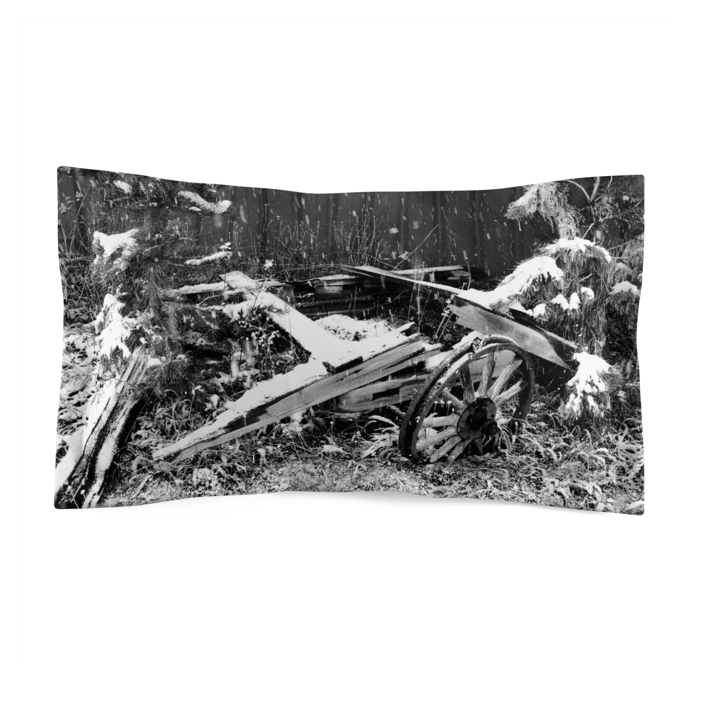 Microfiber Pillow Sham ... "How Our Elders Toiled" ... When Work Truly Meant Something ...