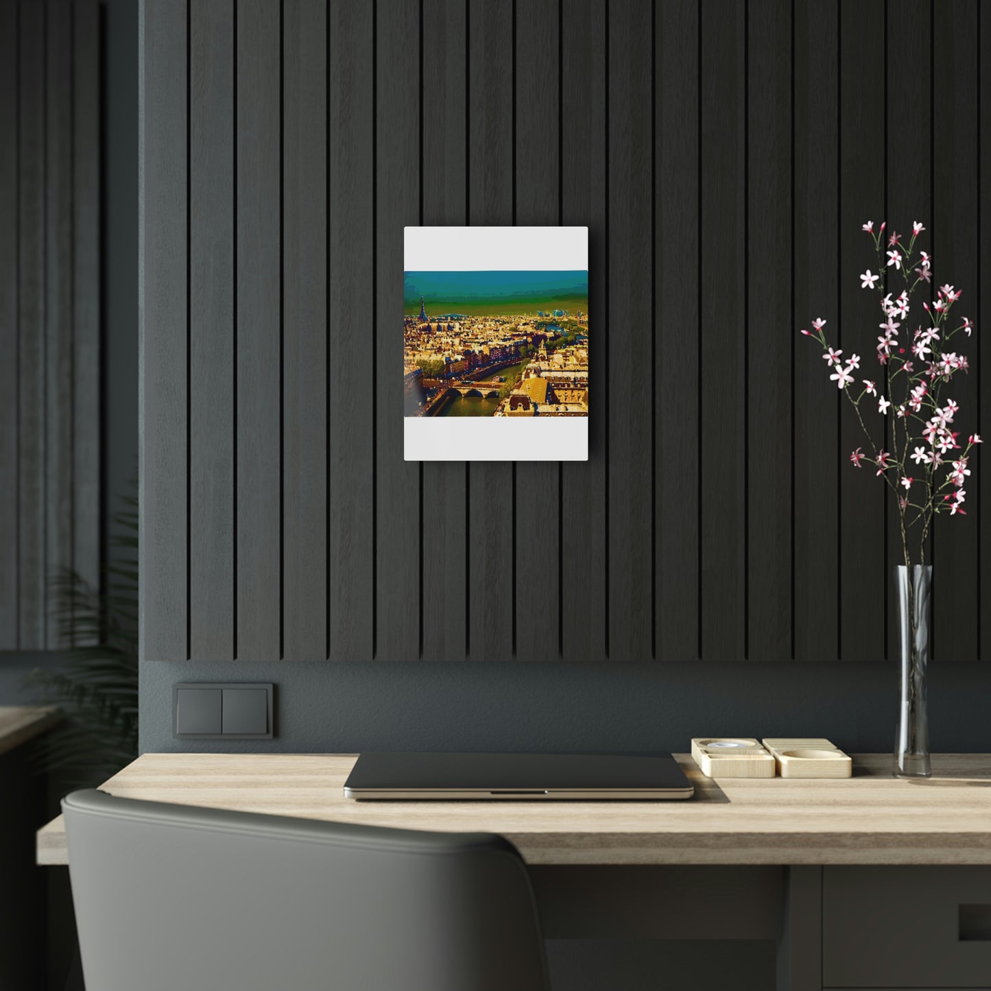 Acrylic Prints ... Au Paris ... "Along The River Seine" ... Barbara Joan Bonnel-Holt: 1972 ... Original Works ...