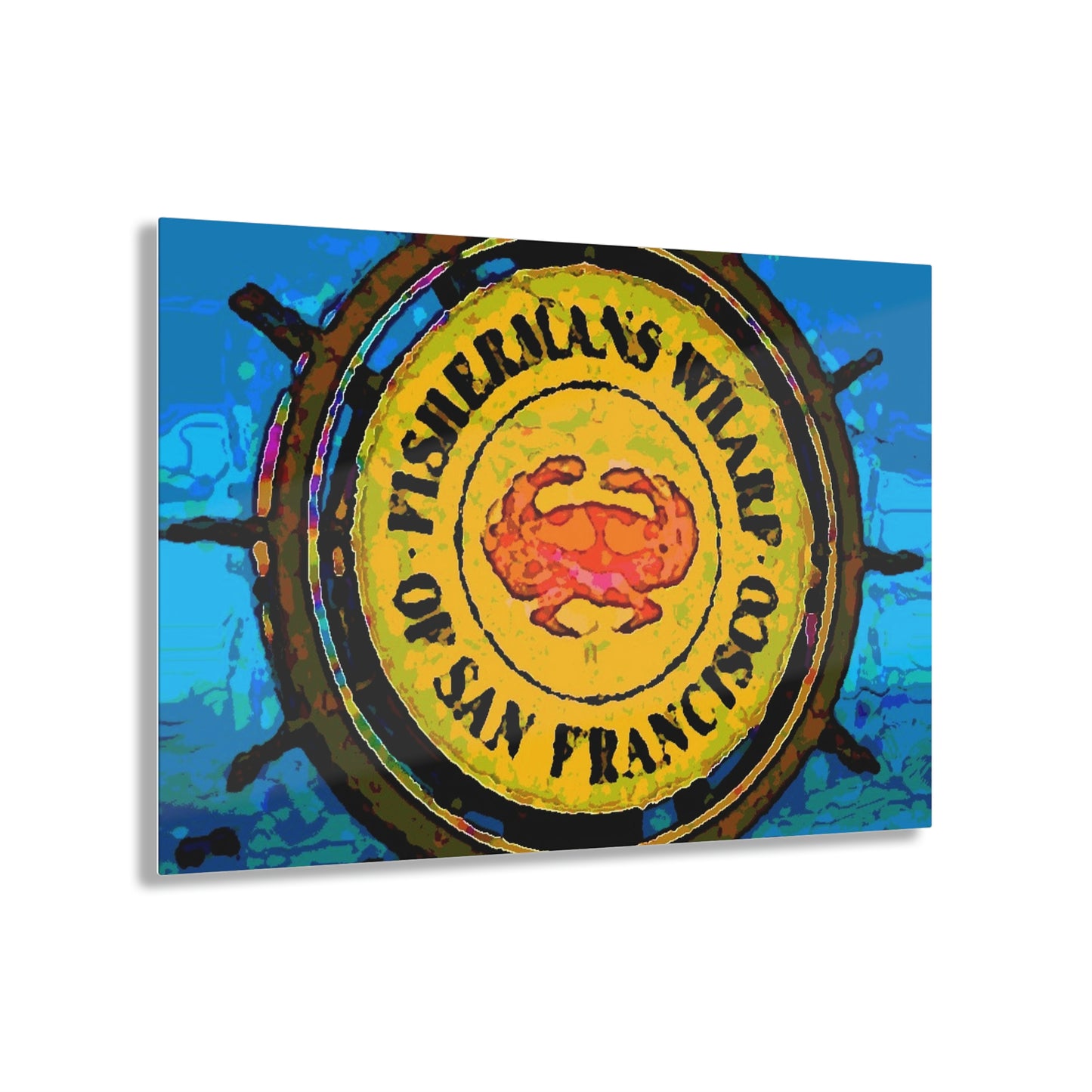 Acrylic Prints ... "No.9 Fishermen's Grotto - Fishermen's Wharf, SF, California" ... Family Archives: 1970's ... Original Works ...