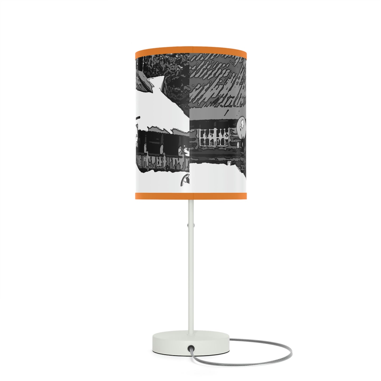 Lamp on a Stand, US|CA plug ... A Beautiful Lodge & Back-Country Outfitter In A Mountain Town ... 'Dixie, Idaho, November 2022' ... Original Works ...