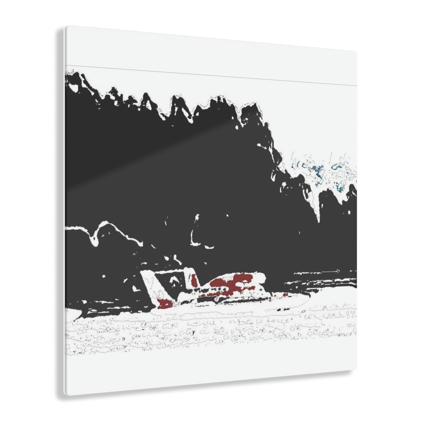 Acrylic Prints ... Seattle Columbia Cup On Lake Washington ... "Dave Wilcox Heads For The Win" ... Associate Gift-Photo ... Original Works ...