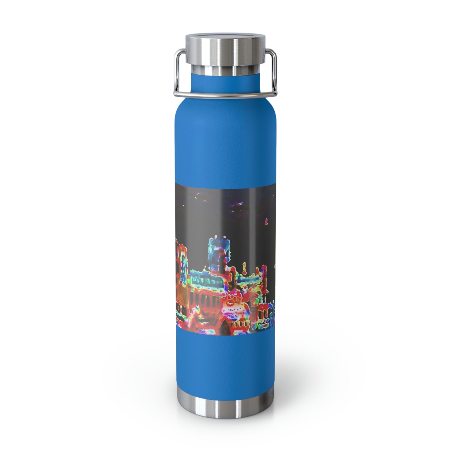 Copper Vacuum Insulated Bottle, 22oz ... "No.9 Fishermen's Grotto - Fishermen's Wharf, SF, California" ... Family Archives: 1970's ... Original Works ...