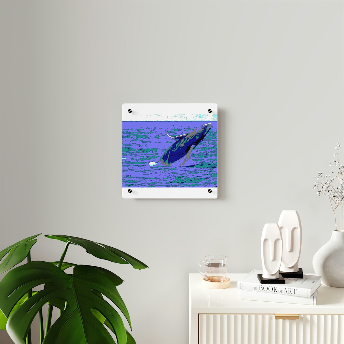 Acrylic Wall Art Panels ... Baby Humpback Breaching ... Maui, HI: April 2022 ... "Family Archives: KPH" ... Original Works ...