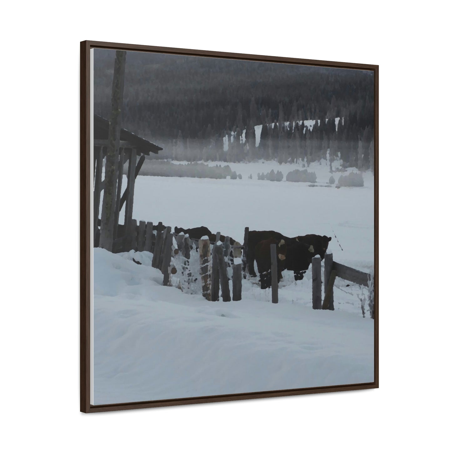 Gallery Canvas Wraps, Square Frame