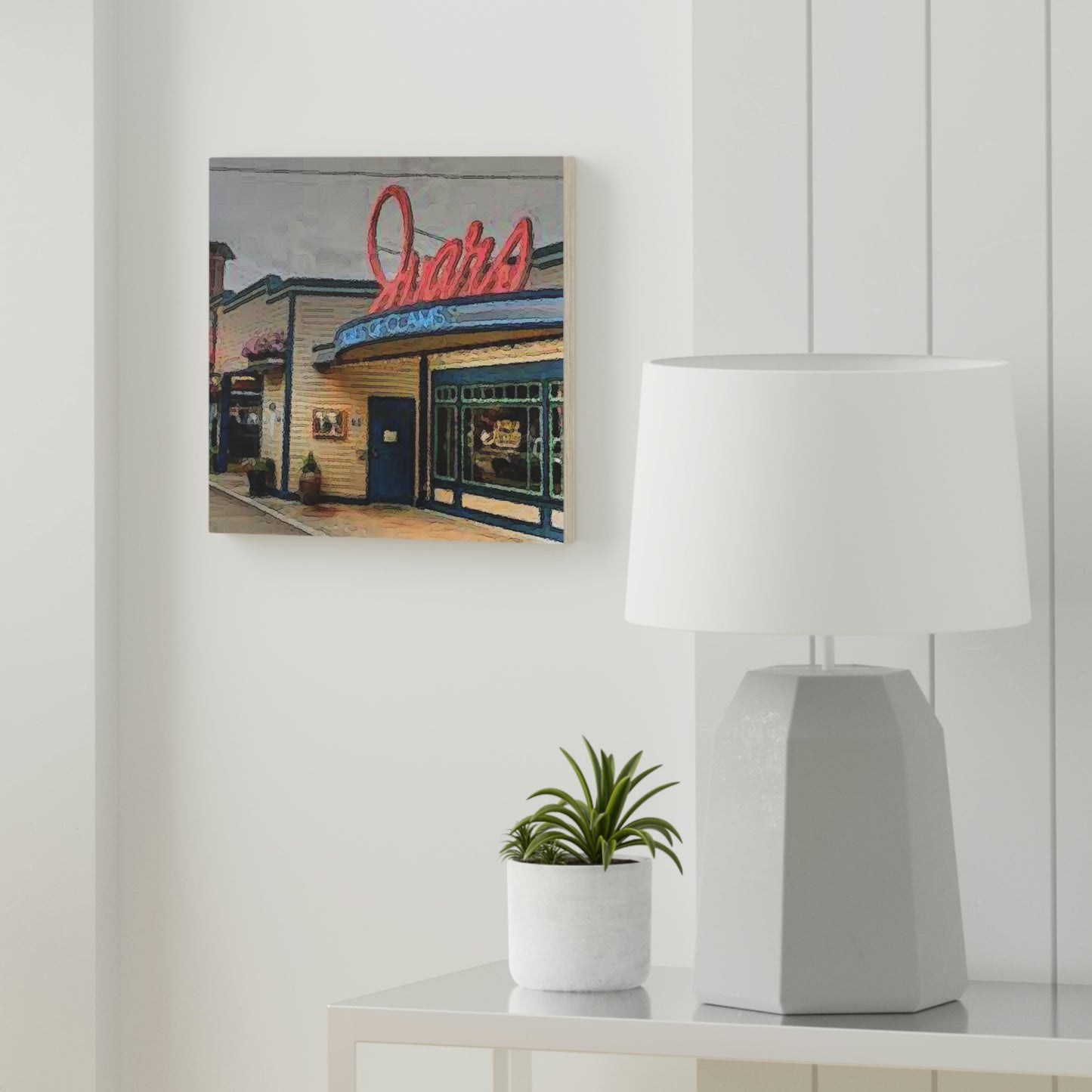 Wood Canvas ...  In-A-Hurry & Stressed? ... Remember: Keep "Clam" ... Clam_Happy ...  'Ivars: Seattle Waterfront' ... Personal Archives ... Original Works ...