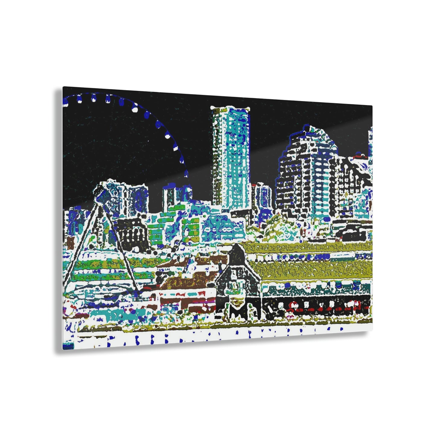 Acrylic Prints ... That Classic Wheel ... 'Seattle's Wheel' ... & An Old Classic Waterside Vendors ...  'Family Archives' ... Original Works ...