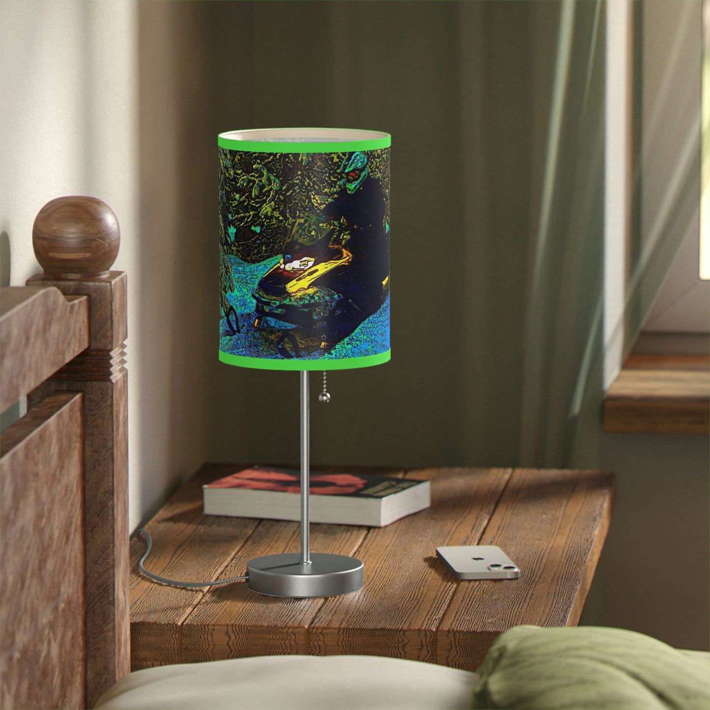 Lamp on a Stand, US|CA plug ... Yep ... "Another Day ... Riding Through The Wilderness ... " ... February 2023 ... Original Works ...
